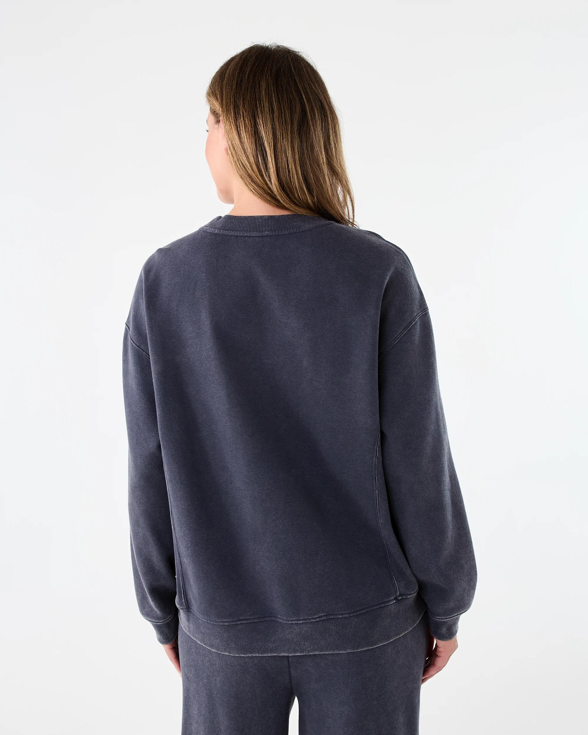 3 Washed Rib Insert Sweatshirt Ody Gry, 3 of 8