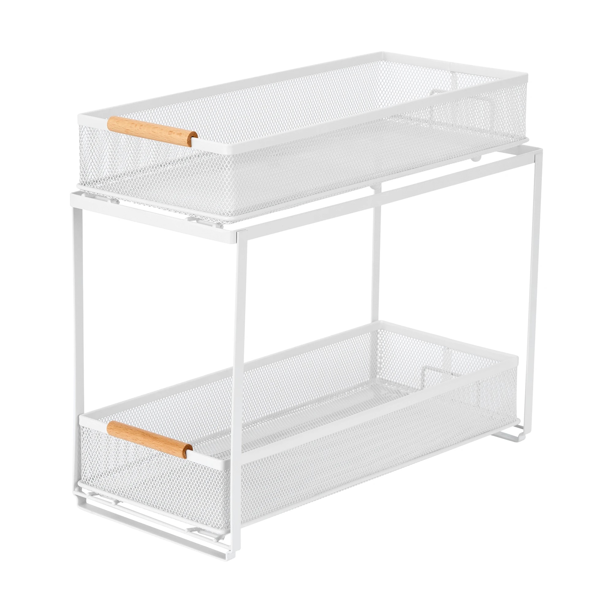 1 2 Tier Mesh Sliding Trays, 1 of 4
