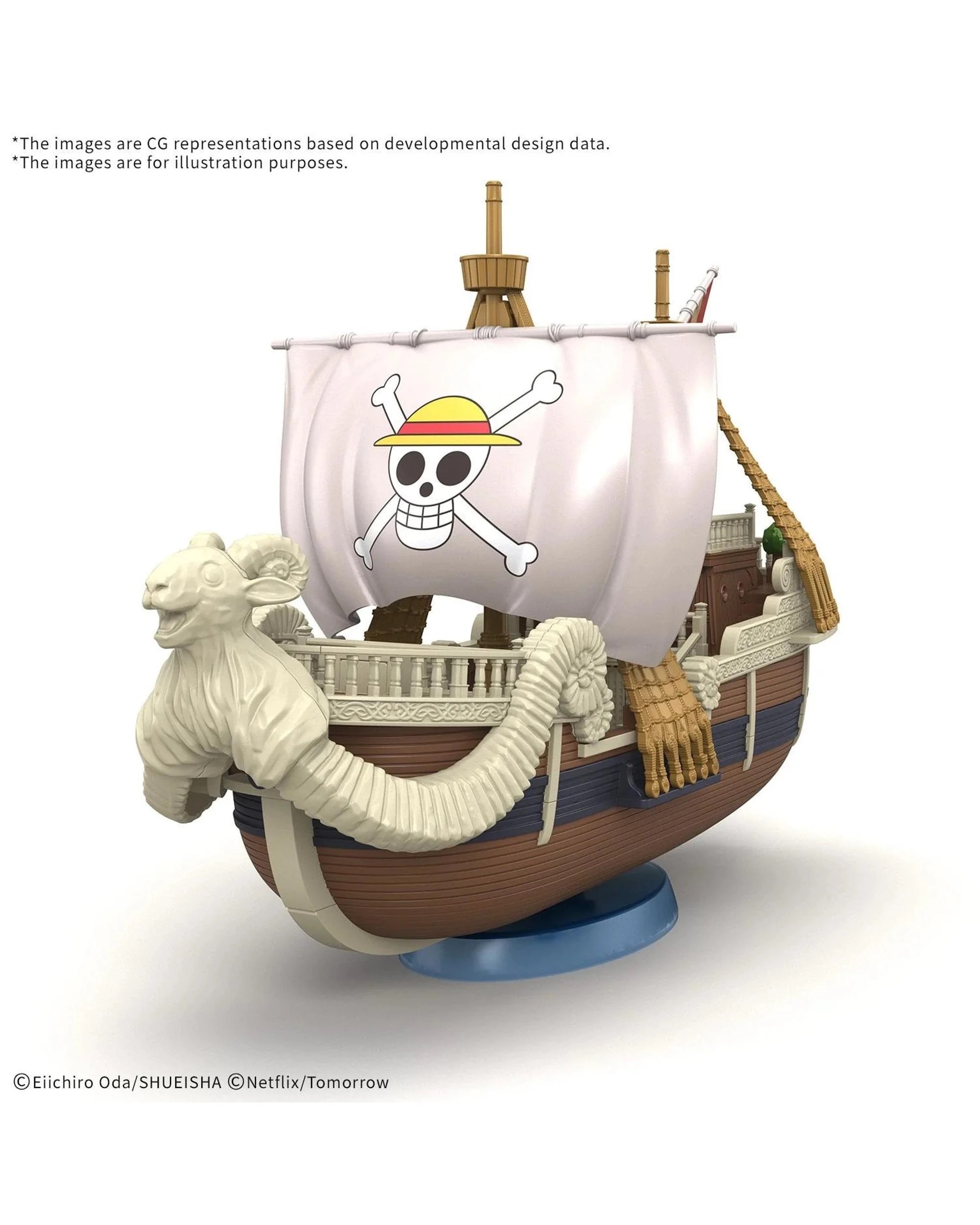 2 Bandai One Piece - NETFLIX -  Grand Ship Collection Going Merry Model Kit, 2 of 4
