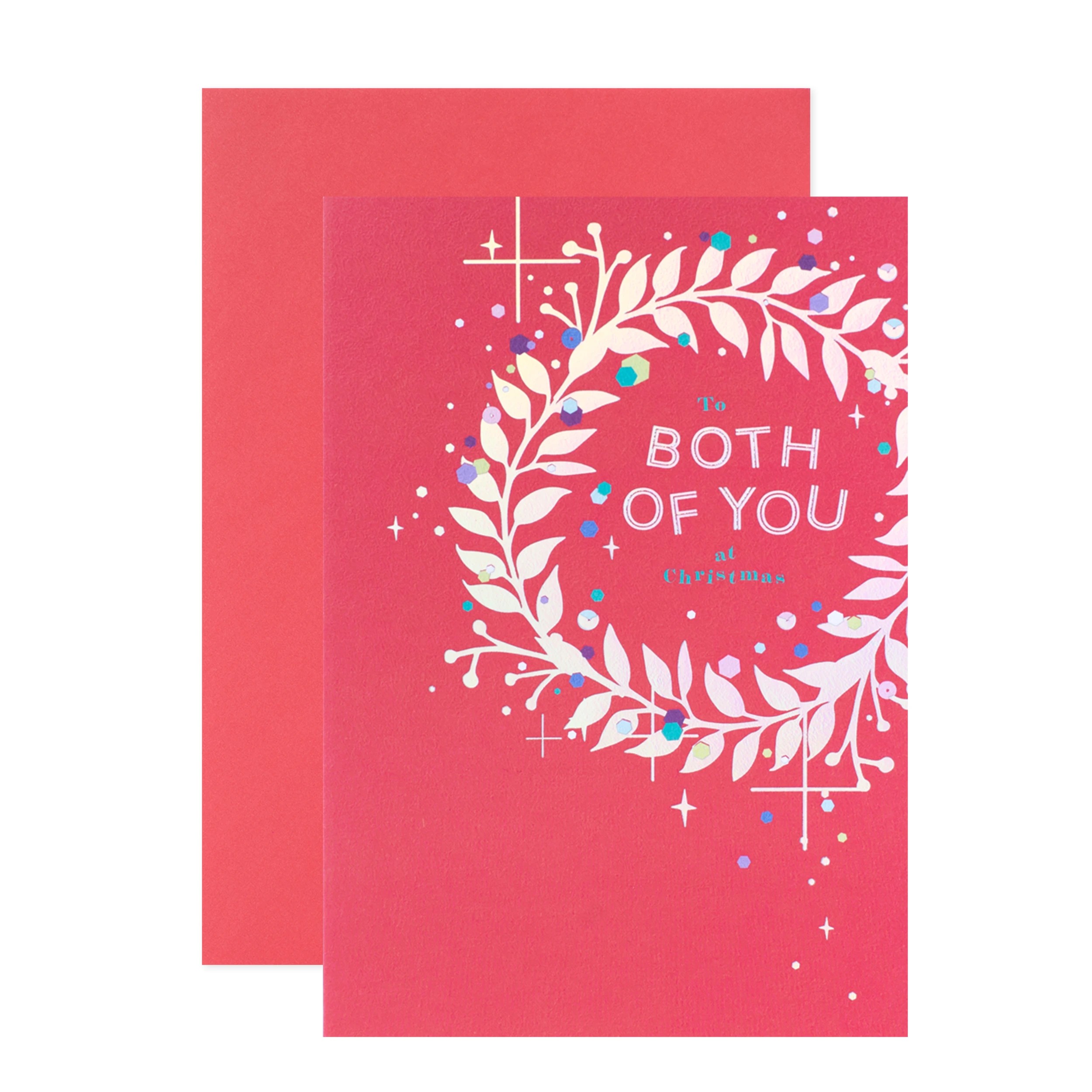 1 Hallmark Christmas Card - To Both of You at Christmas, 1 of 3