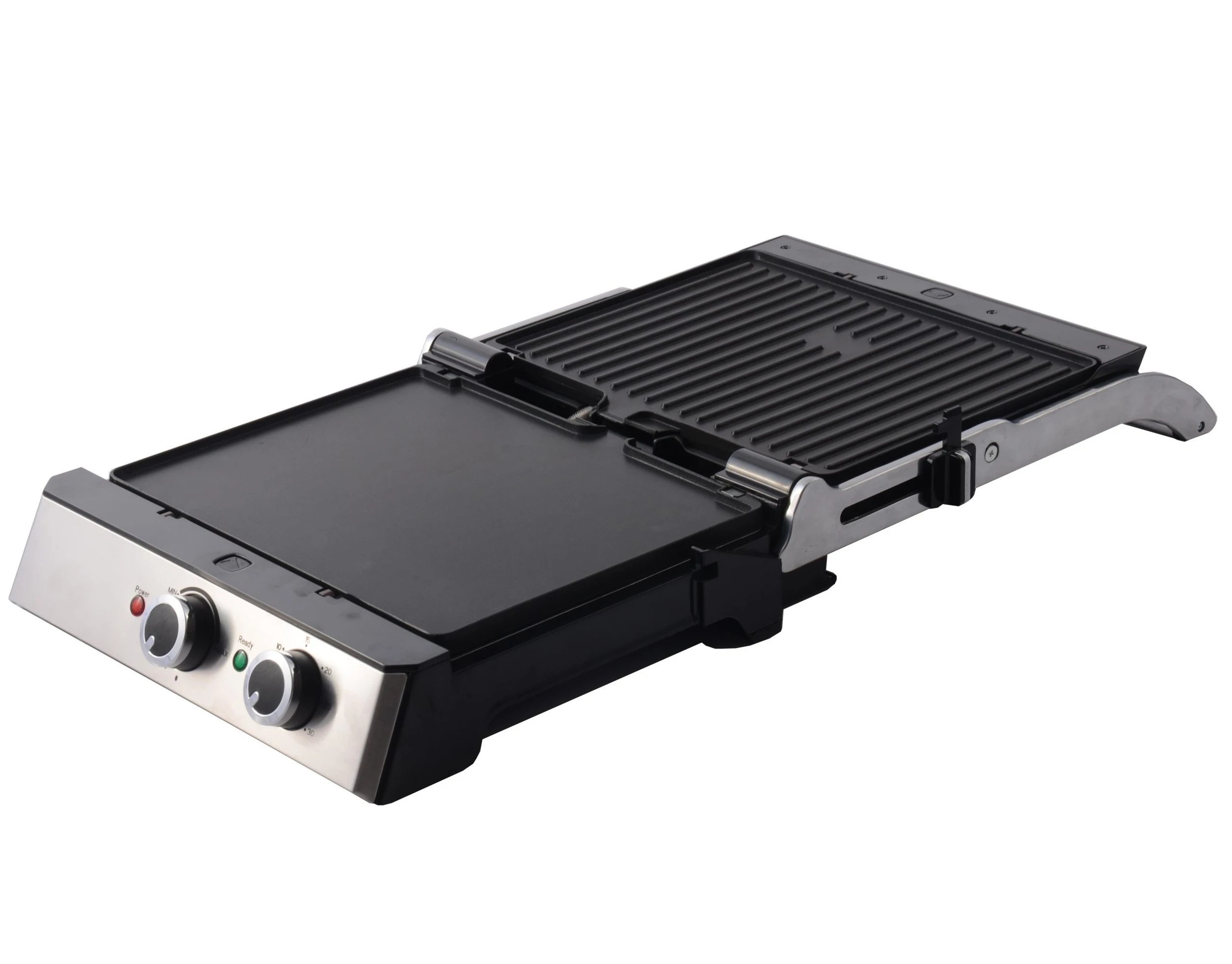 6 TODO 2000W Sandwich Press Contact Health Grill Flat Grill Griddle Plate Melts Toast, 6 of 6