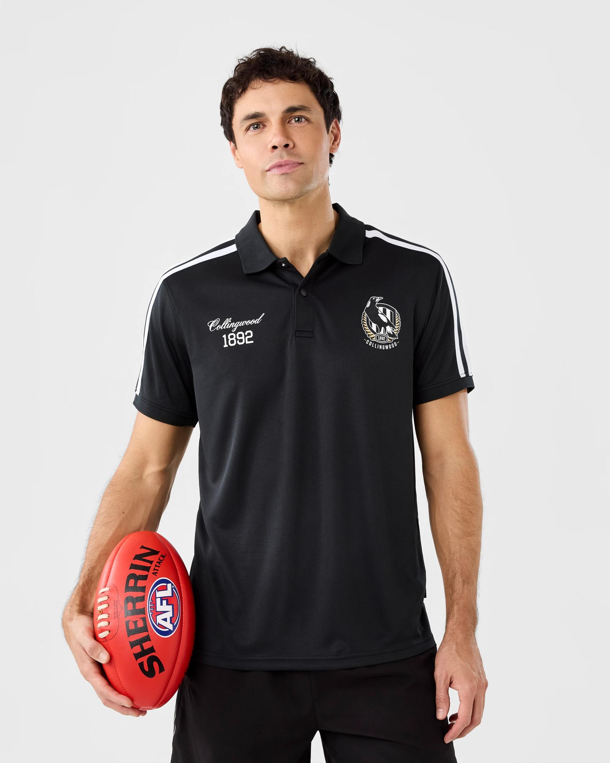 7 Official AFL Adult Polo Shirt Collwood, 7 of 7