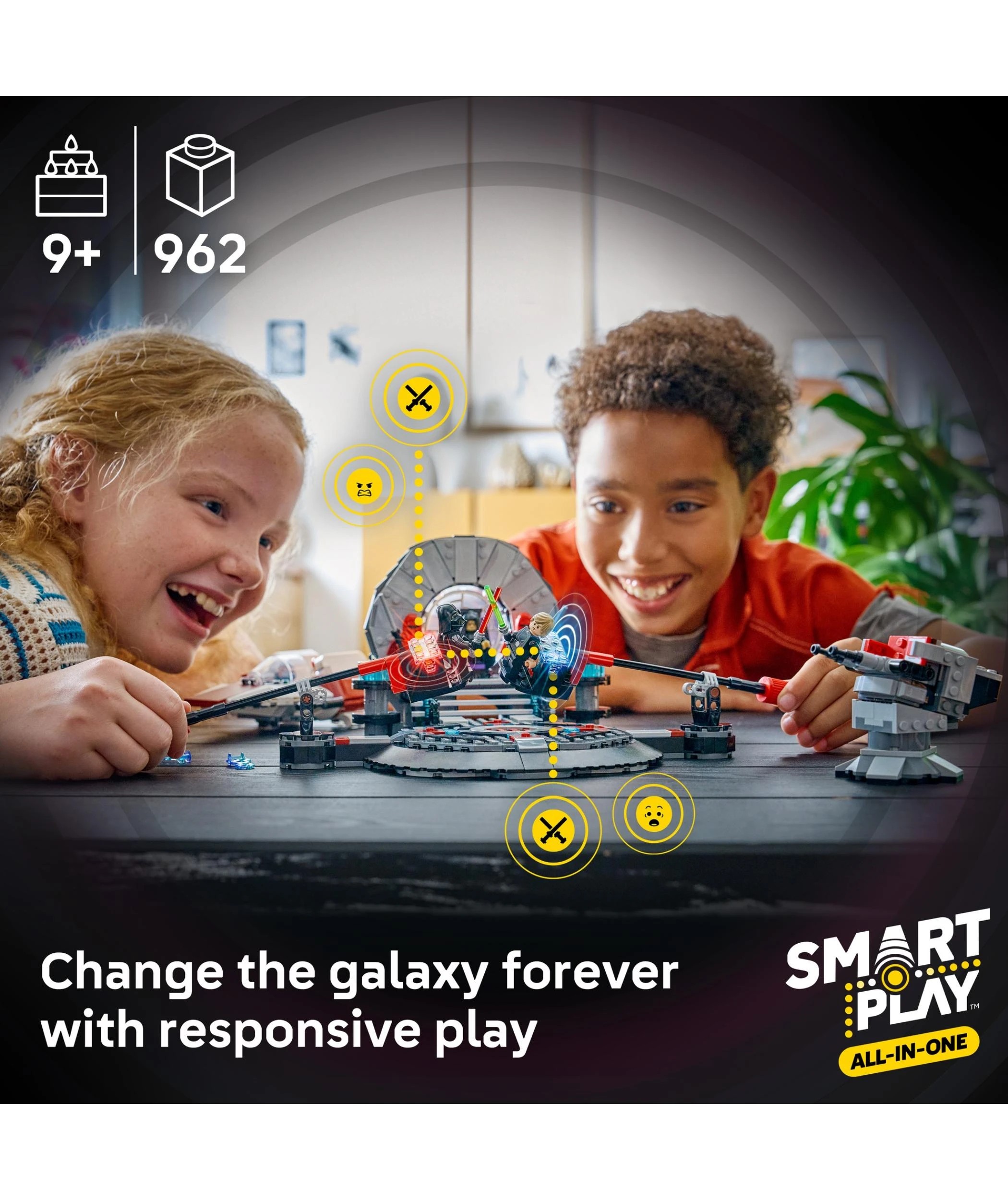 3 LEGO Star Wars SMART Play: Throne Room Duel & A-Wing 75427, 3 of 10