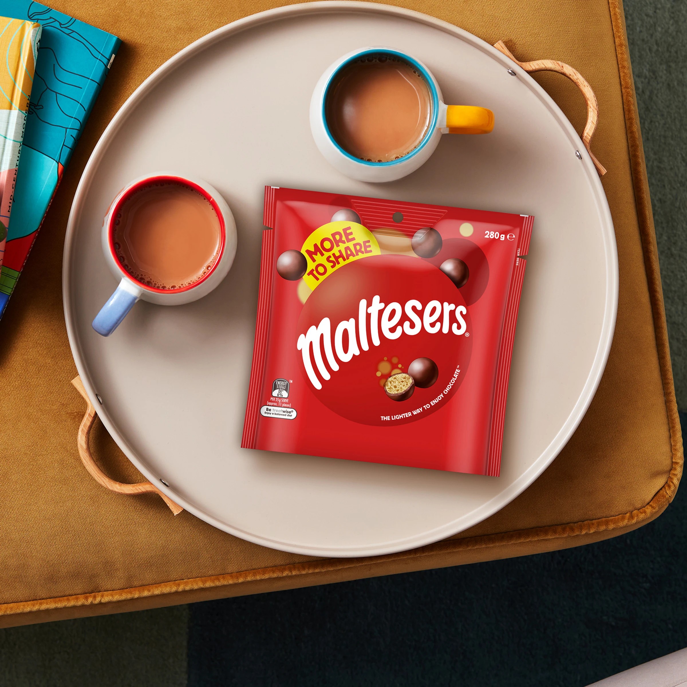 4 Maltesers Milk Chocolate Snack & Share Bag 280g, 4 of 7