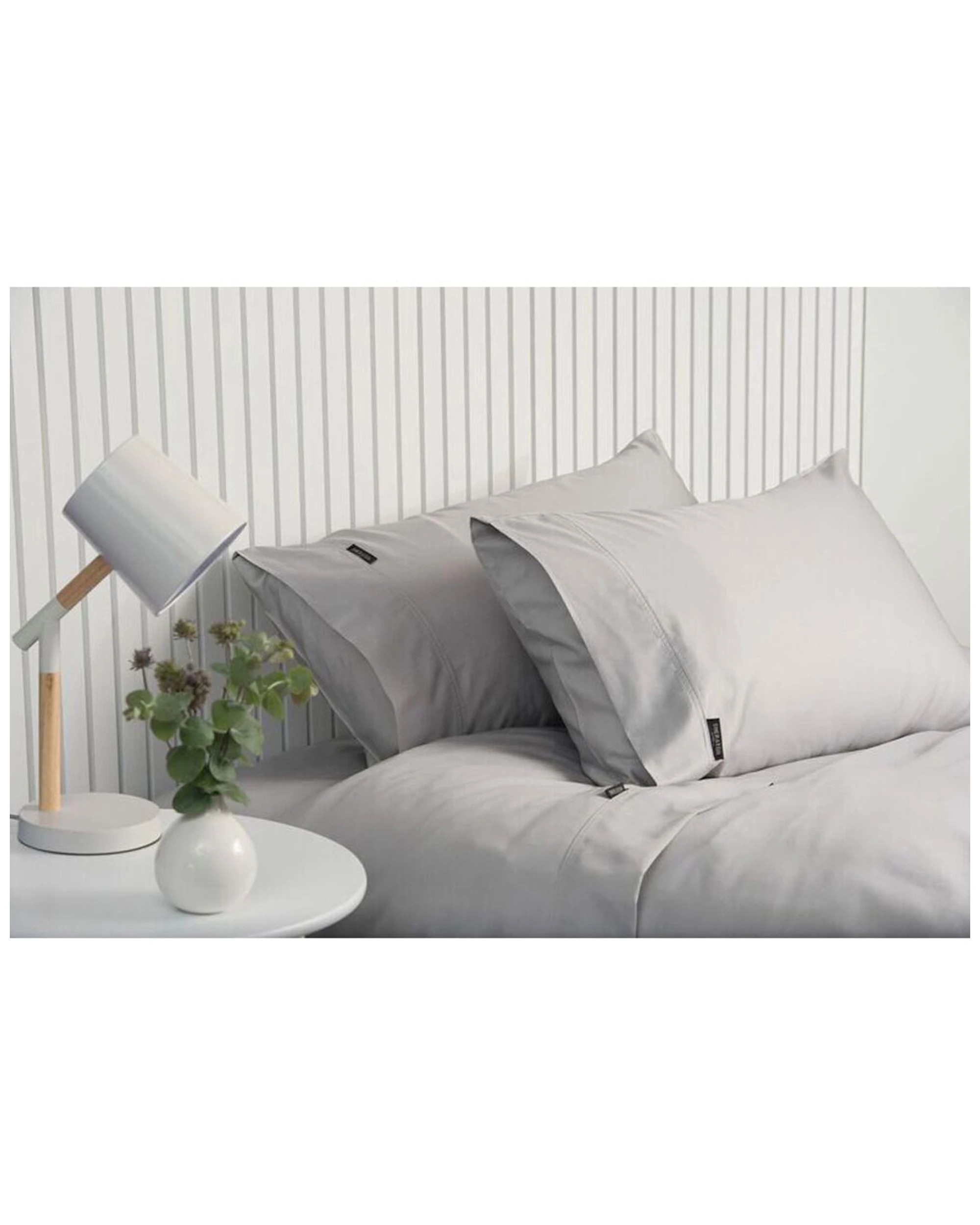 2 Sheraton Luxury Fitted Sheet Set 1000tc Cotton Rich King Size Bed Dove .
 - King Bed
 - Grey, 2 of 3