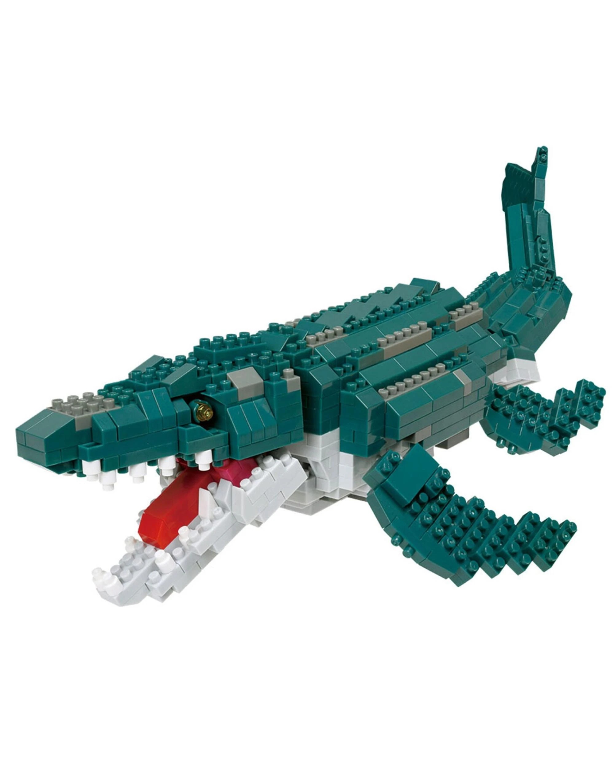 6 Nanoblock Deluxe Mosasaurus, 6 of 8
