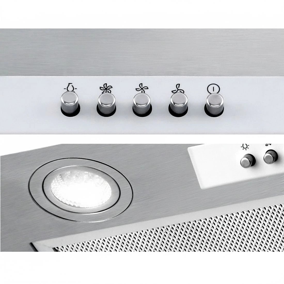 5 Devanti 520mm Range Hood 52cm Rangehood Stainless - Silver, 5 of 6