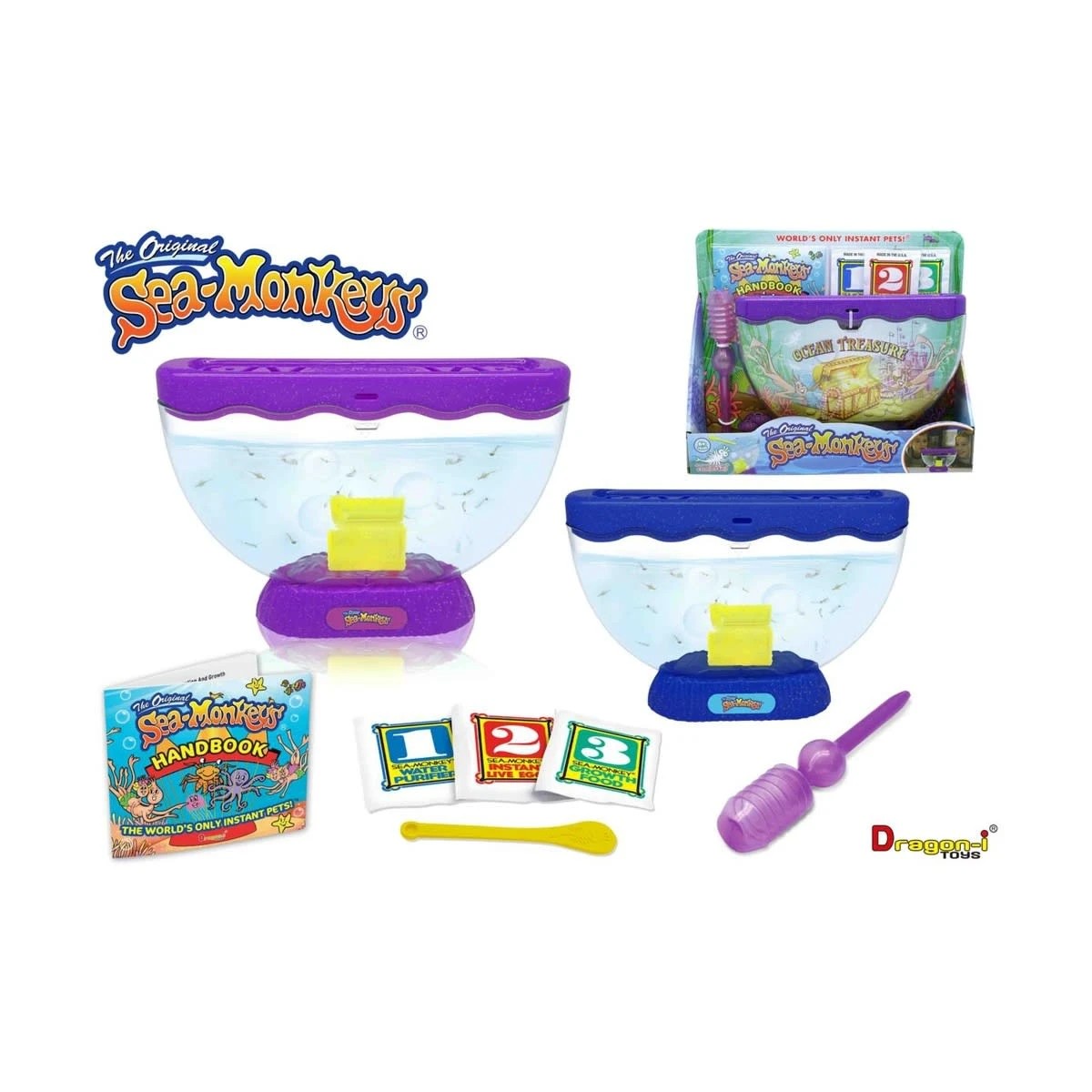 1 The Original Sea-Monkeys Ocean Treasure Set - Assorted, 1 of 1