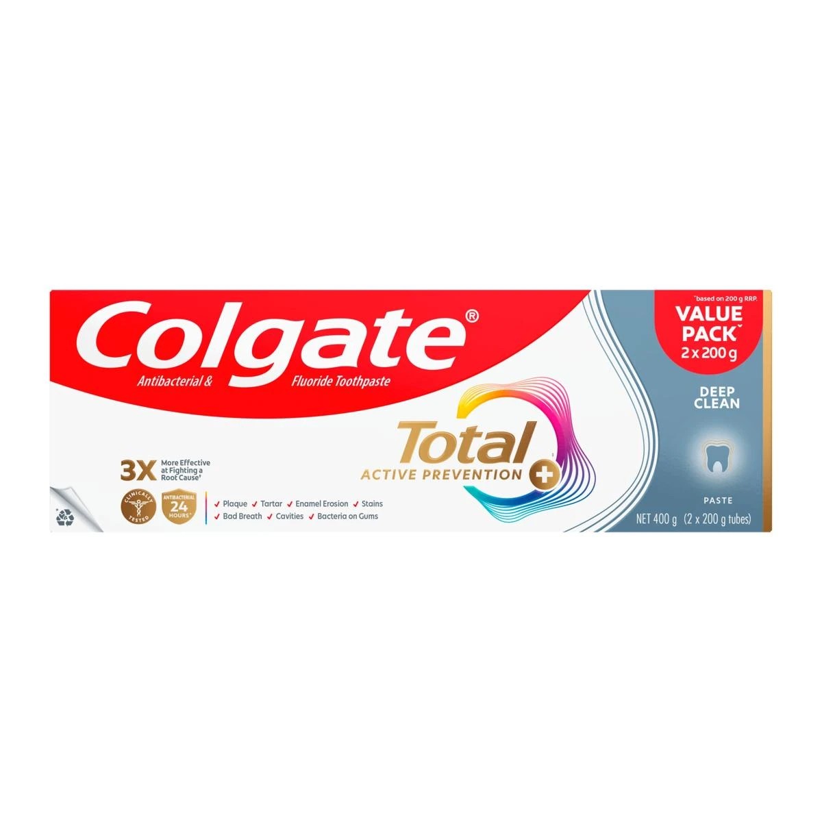10 Colgate Total Active Prevention Toothpaste Deep Clean, 10 of 10
