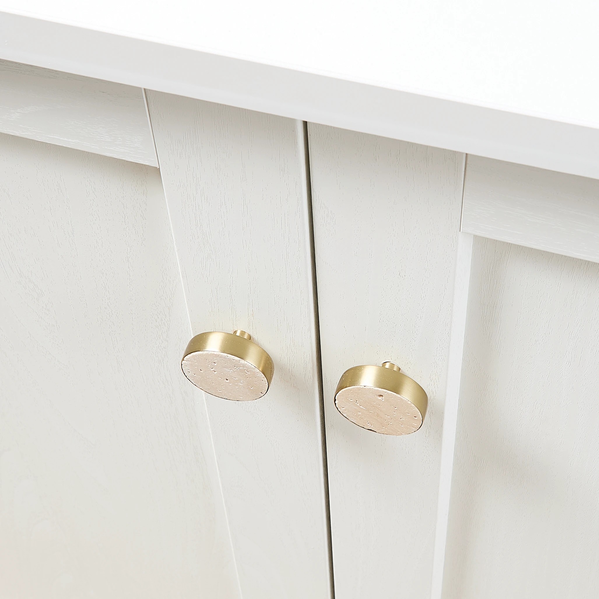 2 2 Pack Travertine Handles, 2 of 8