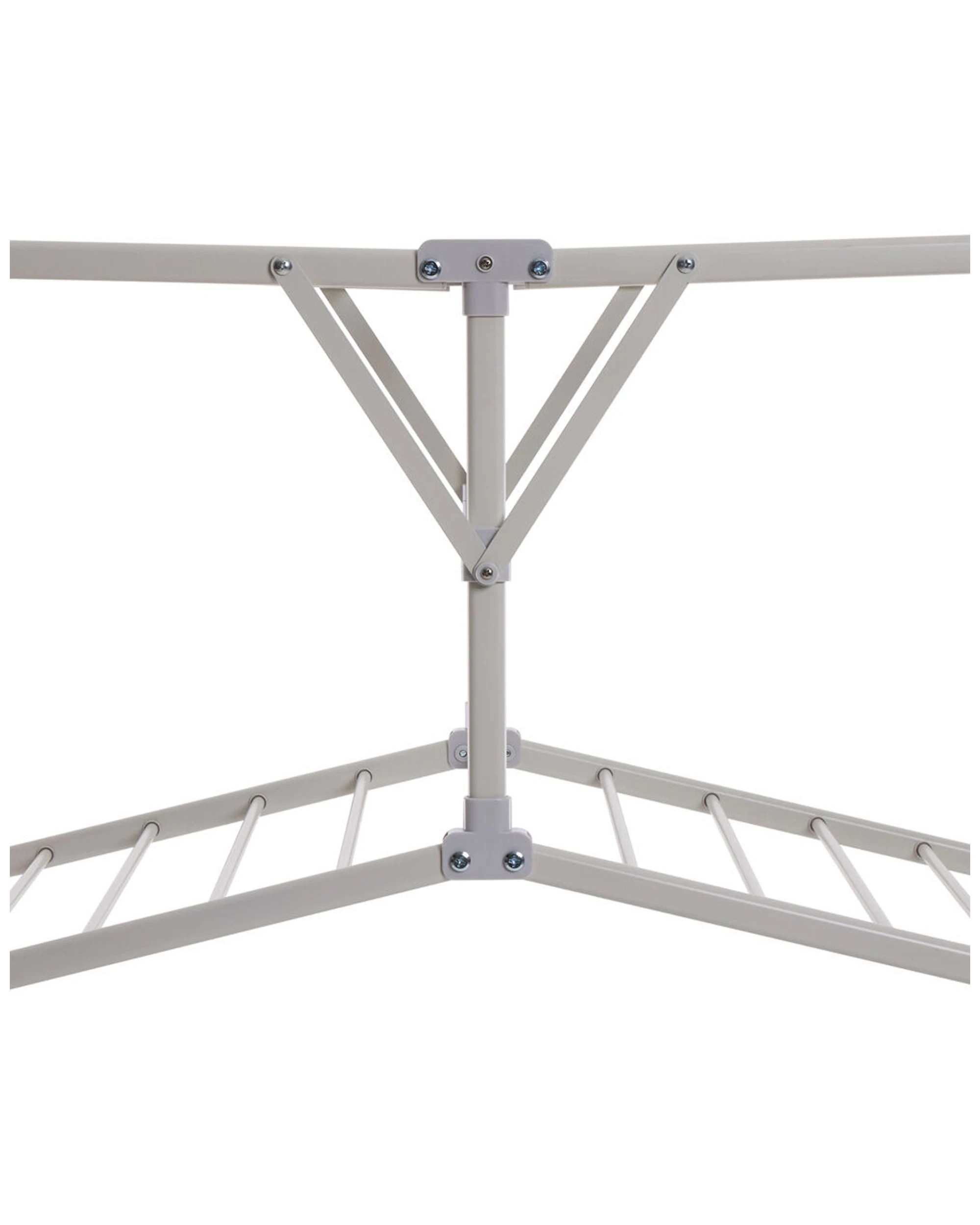 7 Hills 19M H-Frame Multi Level Flat Folded Clothes Airer 18kg Capacity Metal
 - multi, 7 of 9