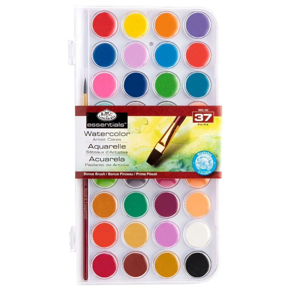 5 Royal & Langnickel Watercolour Cakes Set 37 Piece, 5 of 7