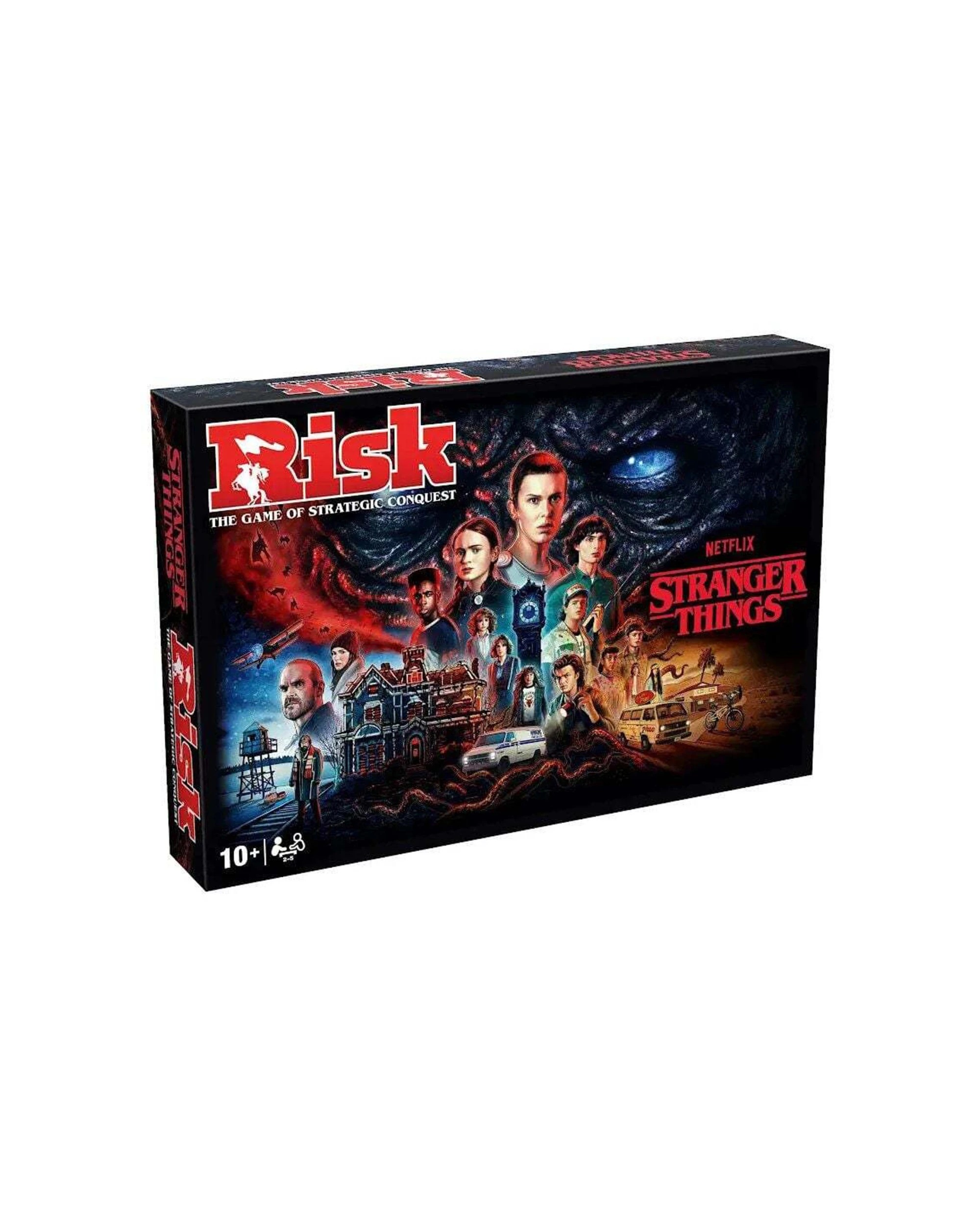 1 RISK Stranger Things Family Party Tabletop Board Game - Black, 1 of 1