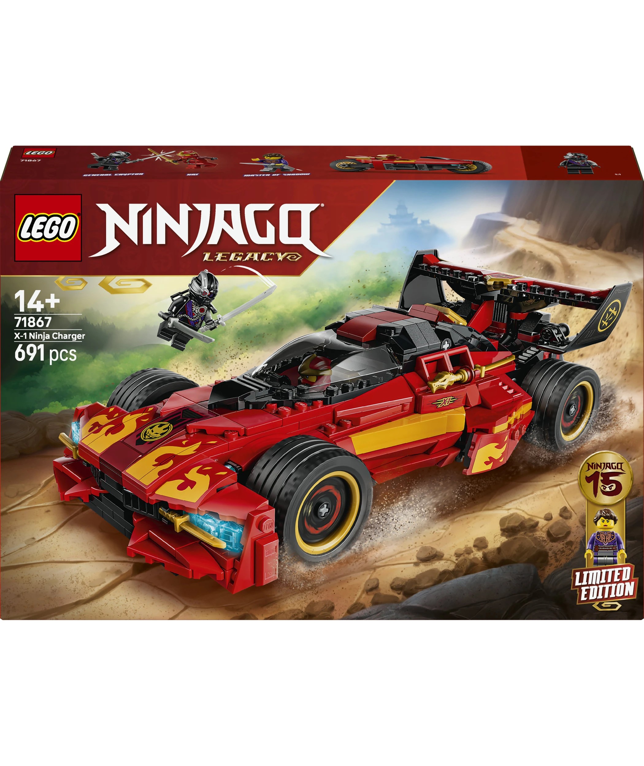 1 LEGO Ninjago X-1 Ninja Charger 15th Anniversary 71867, 1 of 10