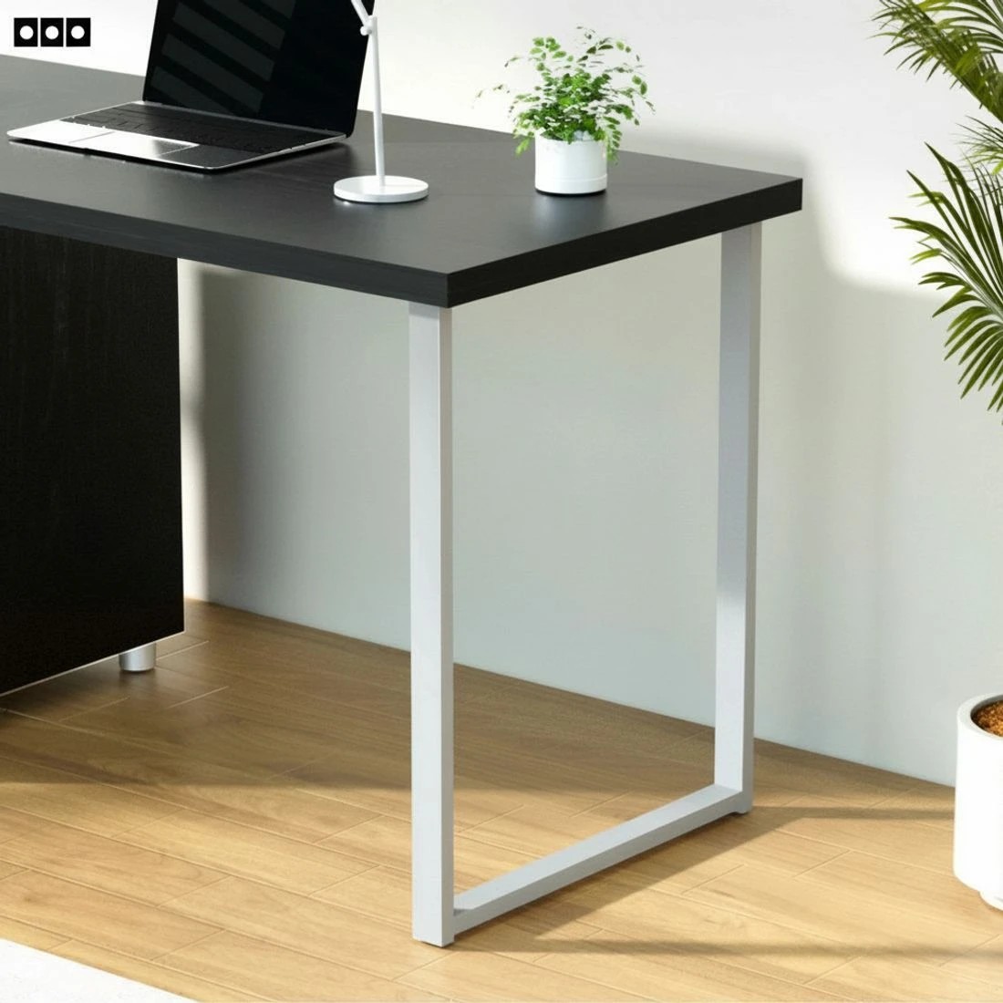 6 Artiss Computer Desk Drawer Black 140CM - Black, 6 of 8