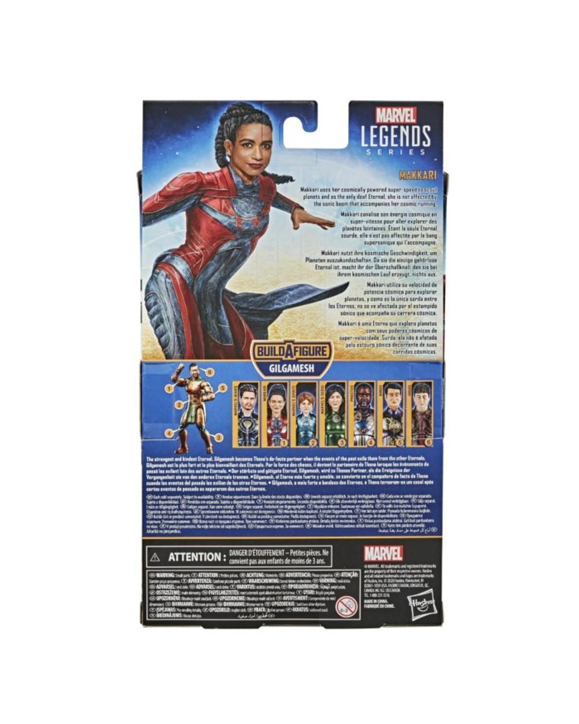 3 Marvel Legends Eternals Makkari Action Figure, 3 of 3