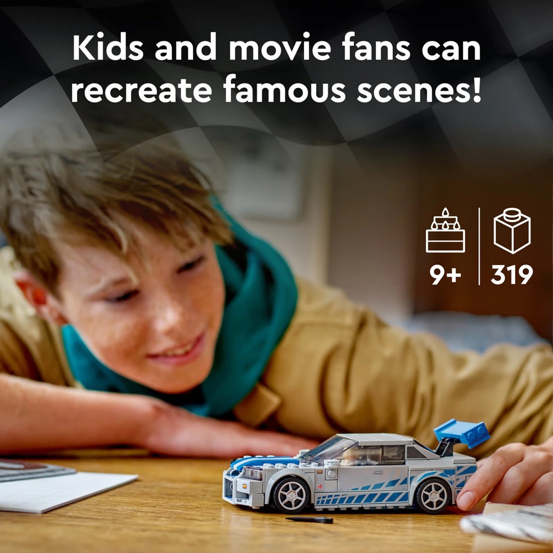 7 LEGO Speed Champions 2 Fast 2 Furious Nissan Skyline GT-R (R34) 76917, 7 of 10