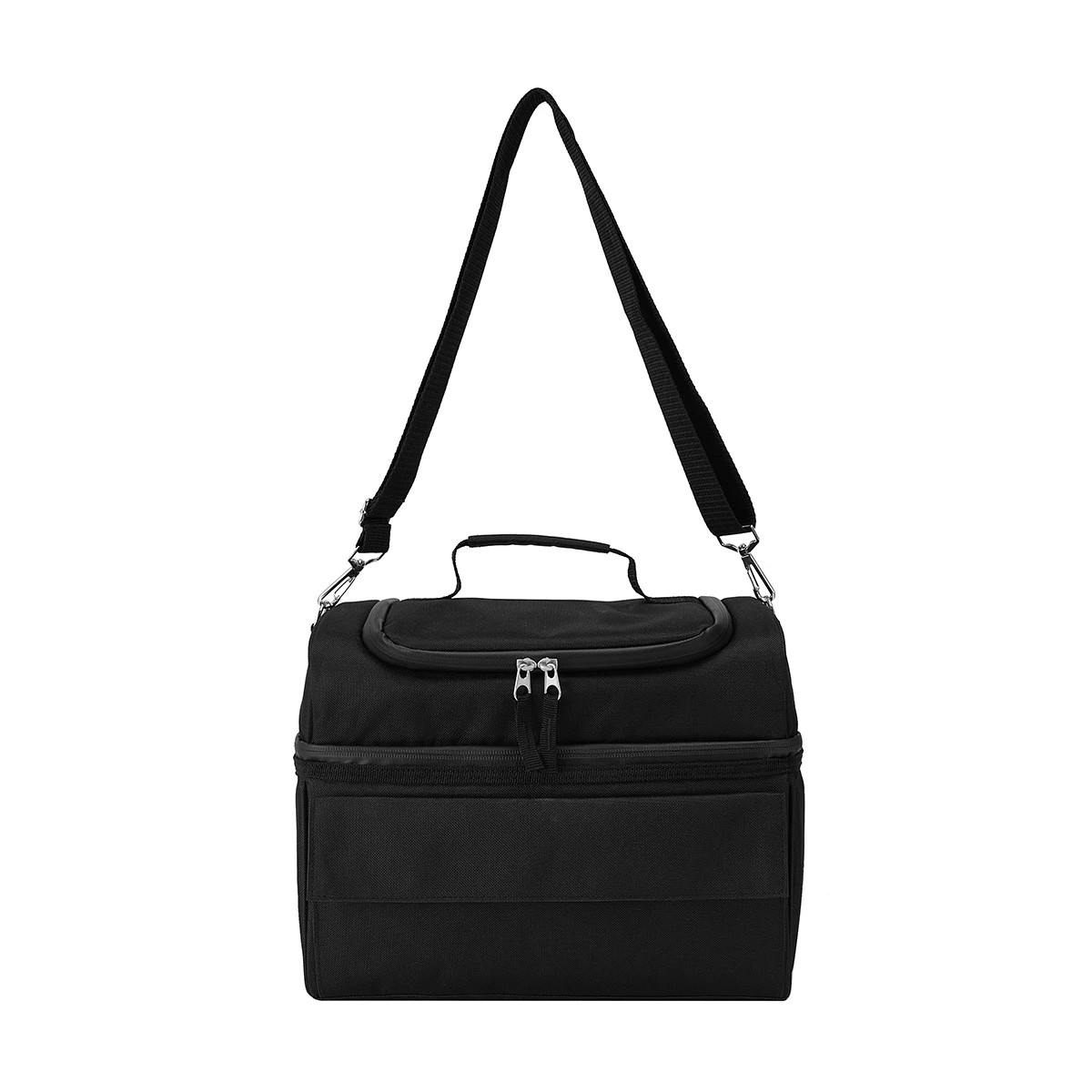 2 Black Insulated Large Lunch Bag, 2 of 10