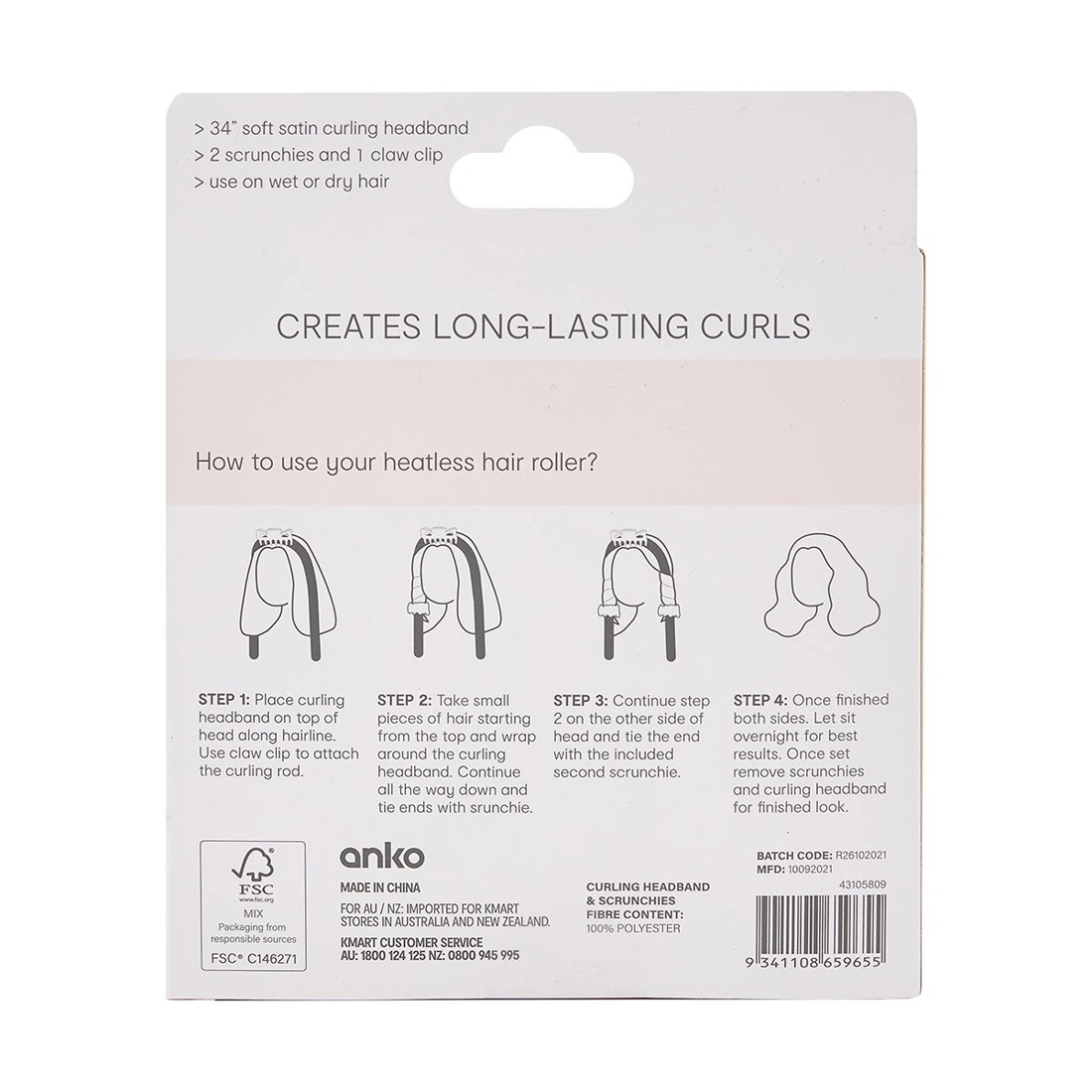 8 Heatless Hair Roller, 8 of 8