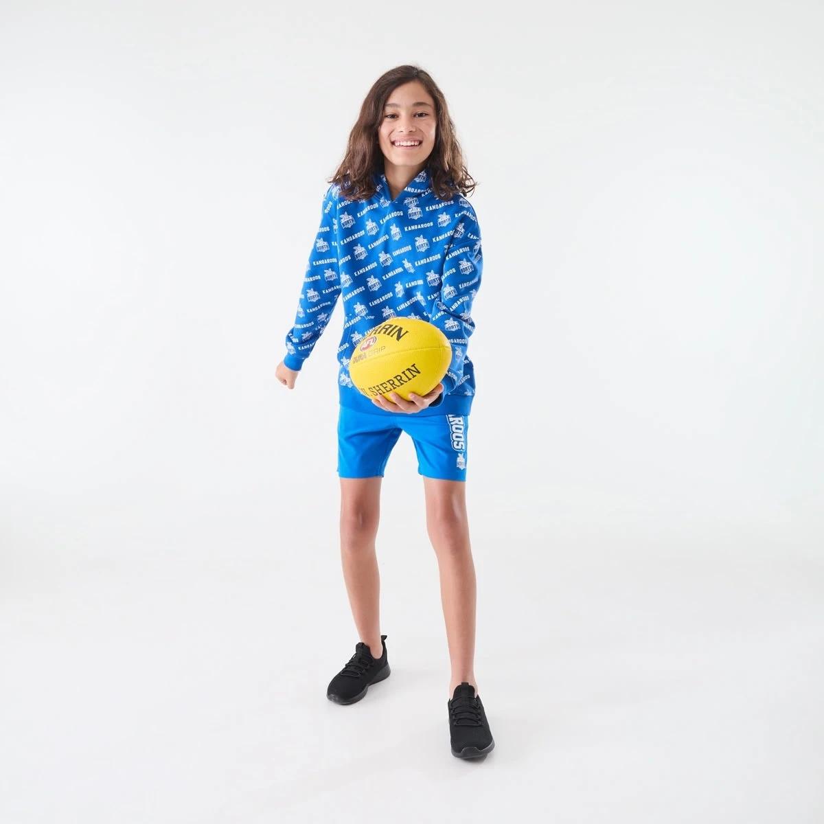 1 Official AFL Kids All Over Print Hoodie Kangaroos, 1 of 10