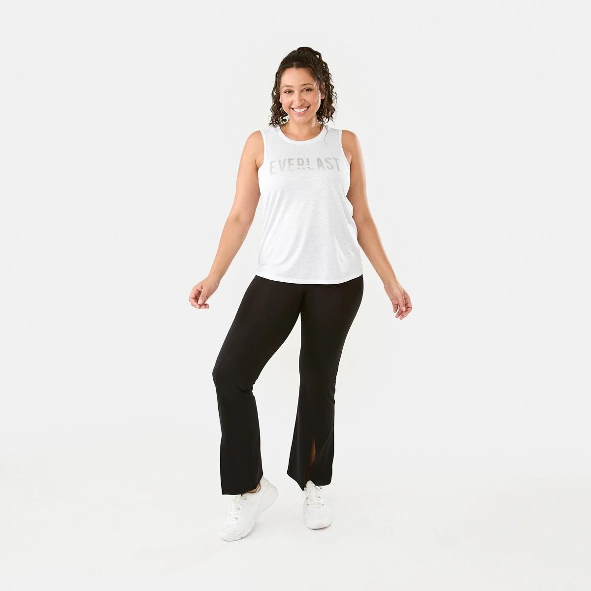 7 Everlast Womens Keyhole Tank EVERLAST BLOCK WHITE MARLE, 7 of 7
