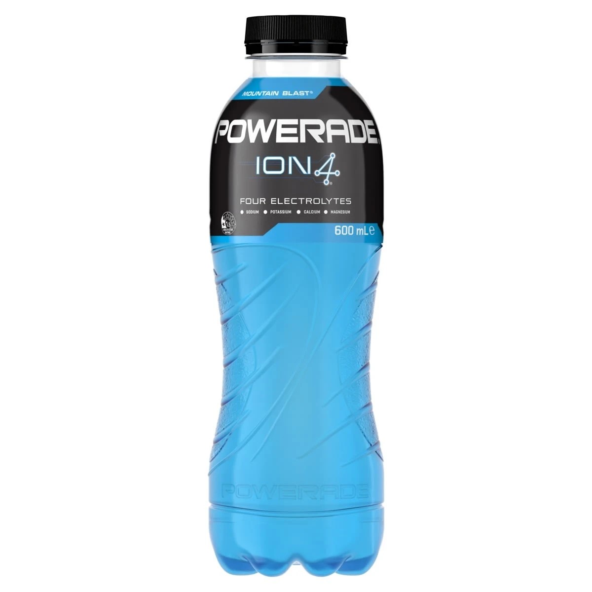 1 Powerade Mountain Blast Ion4 Sports Drink 600ml, 1 of 3