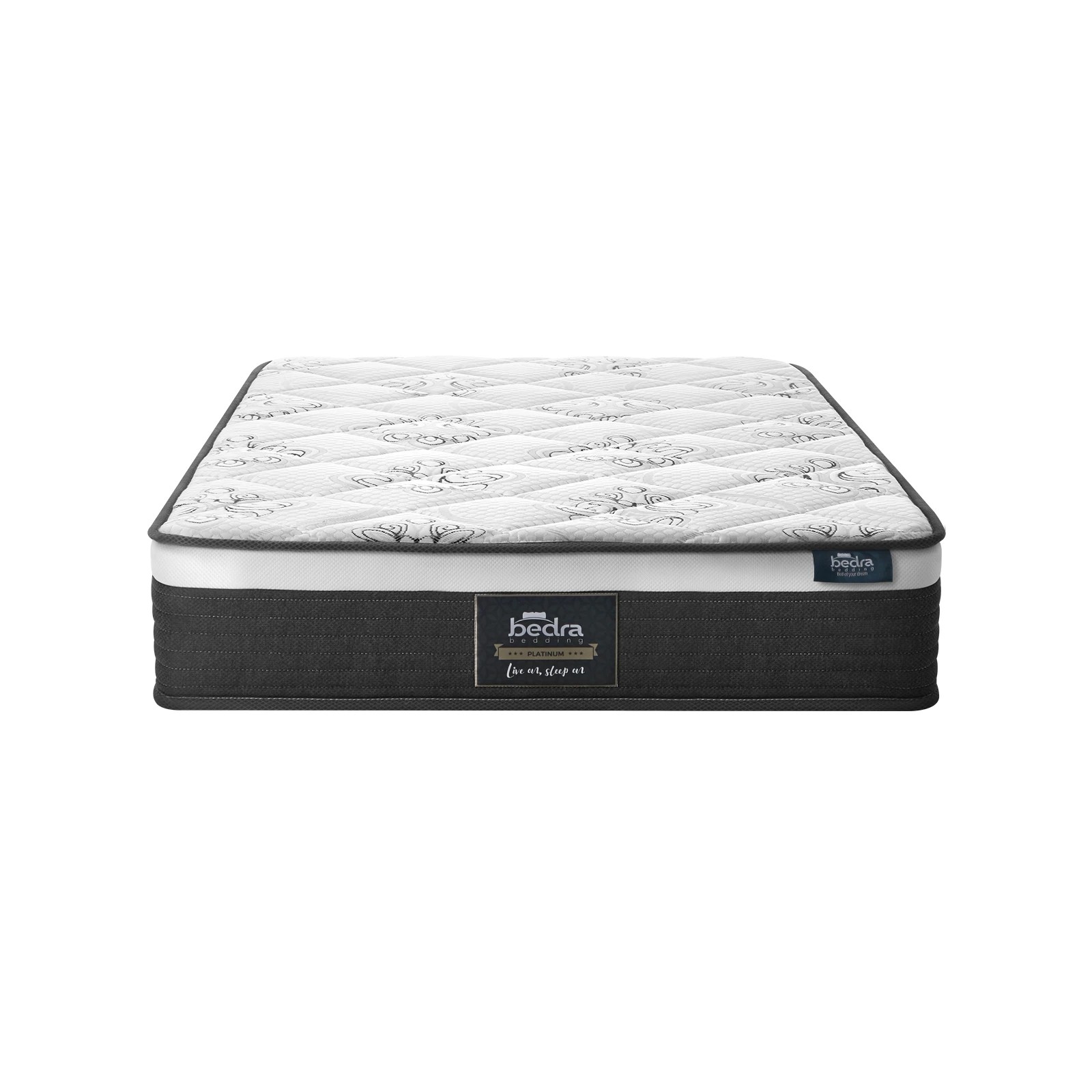 1 Bedra Bedding Mattress Luxury Foam Bed Firm Pocket Spring 30cm King Single
 - Multi, 1 of 8