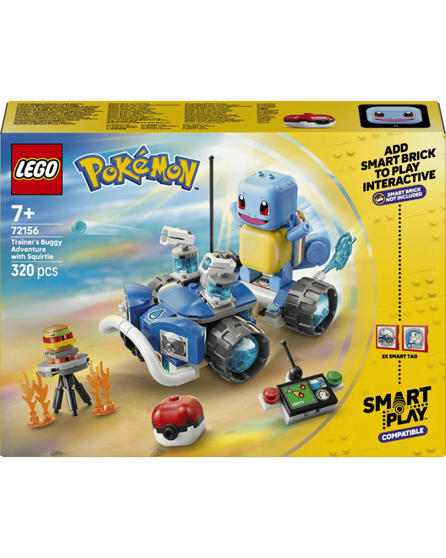 LEGO Pokemon SMART Play: Trainer's Buggy Adventure with Squirtle 7