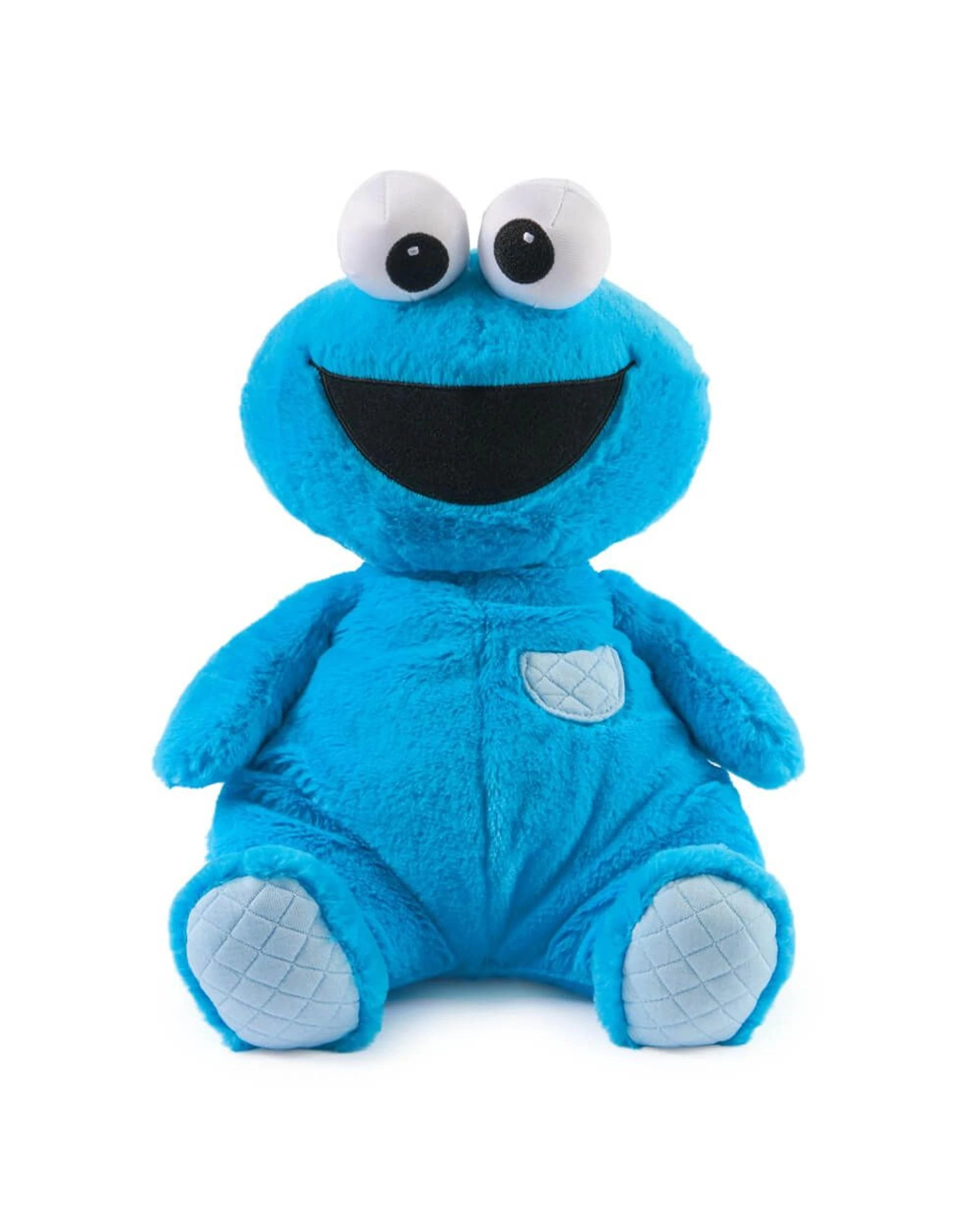 3 Gund Sesame Street Oh So Snuggly Cookie Monster Plush, 3 of 9