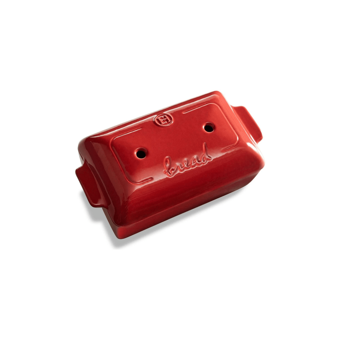 1 Emile Henry 24cm Ceramic Bread Loaf Baker Dish W/ Lid Tray Rectangle Burgundy
 - Burgundy, 1 of 4