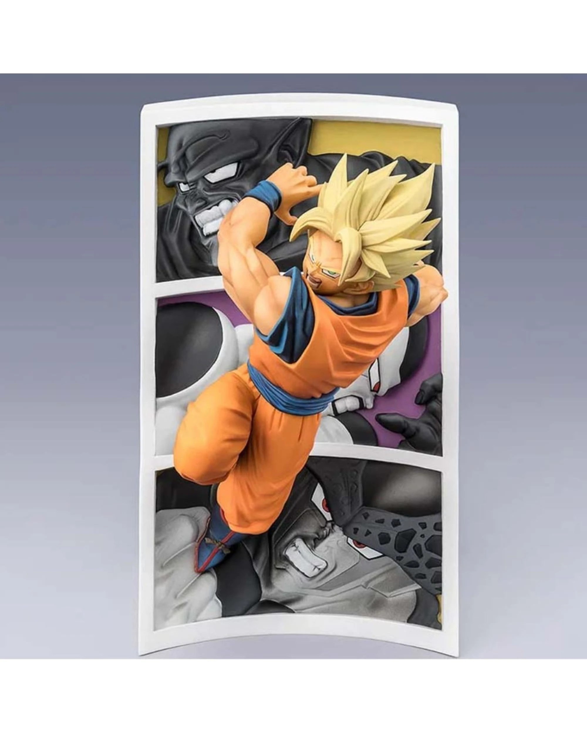 2 Tamashii Nations FiguartsZero Extra Battle Dragon Ball Z Super Saiyan Son Goku Figure, 2 of 8