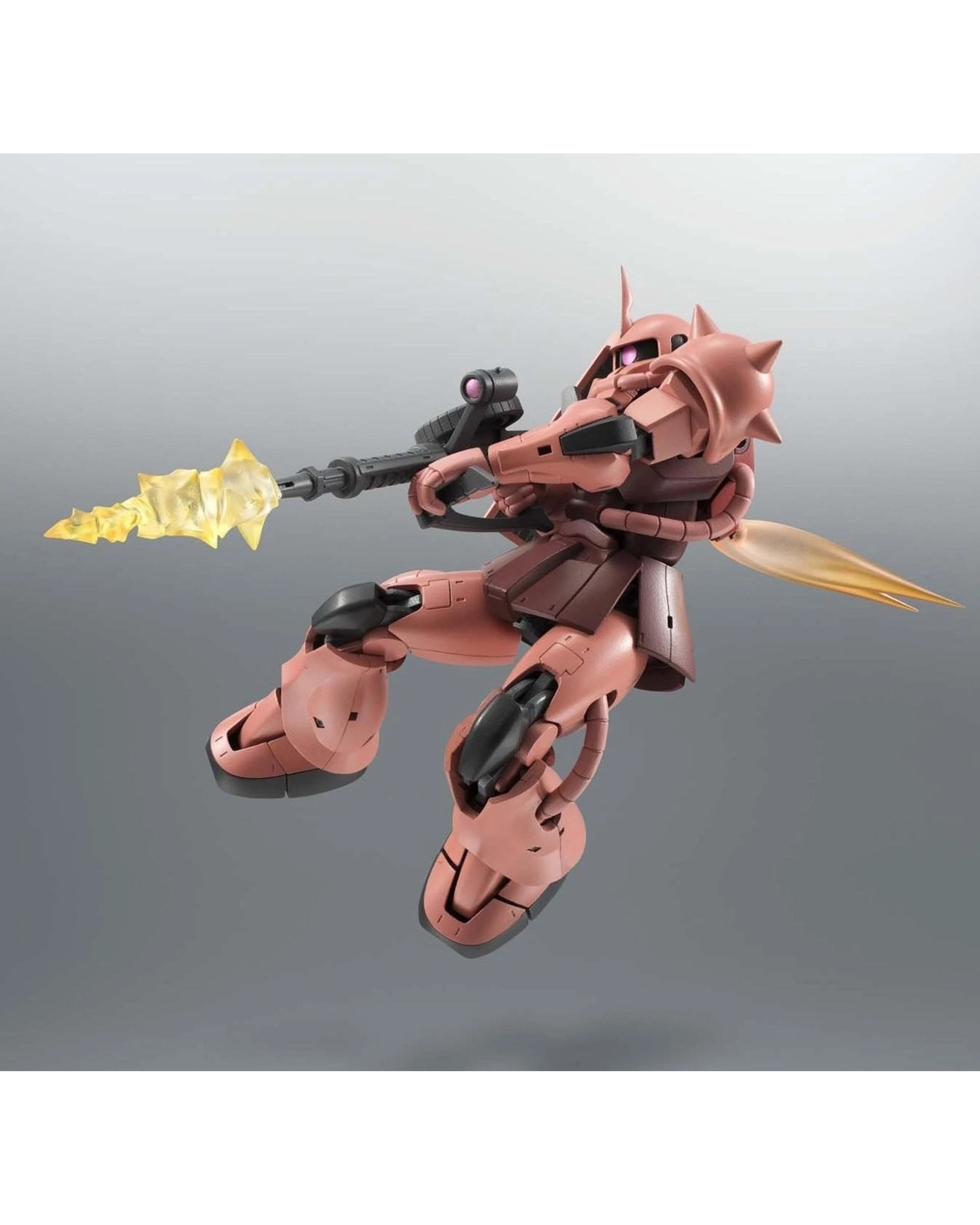 4 Tamashii Nations Robot Spirits RT Gundam Side MS MS-06S Char's Zaku II Figure, 4 of 8