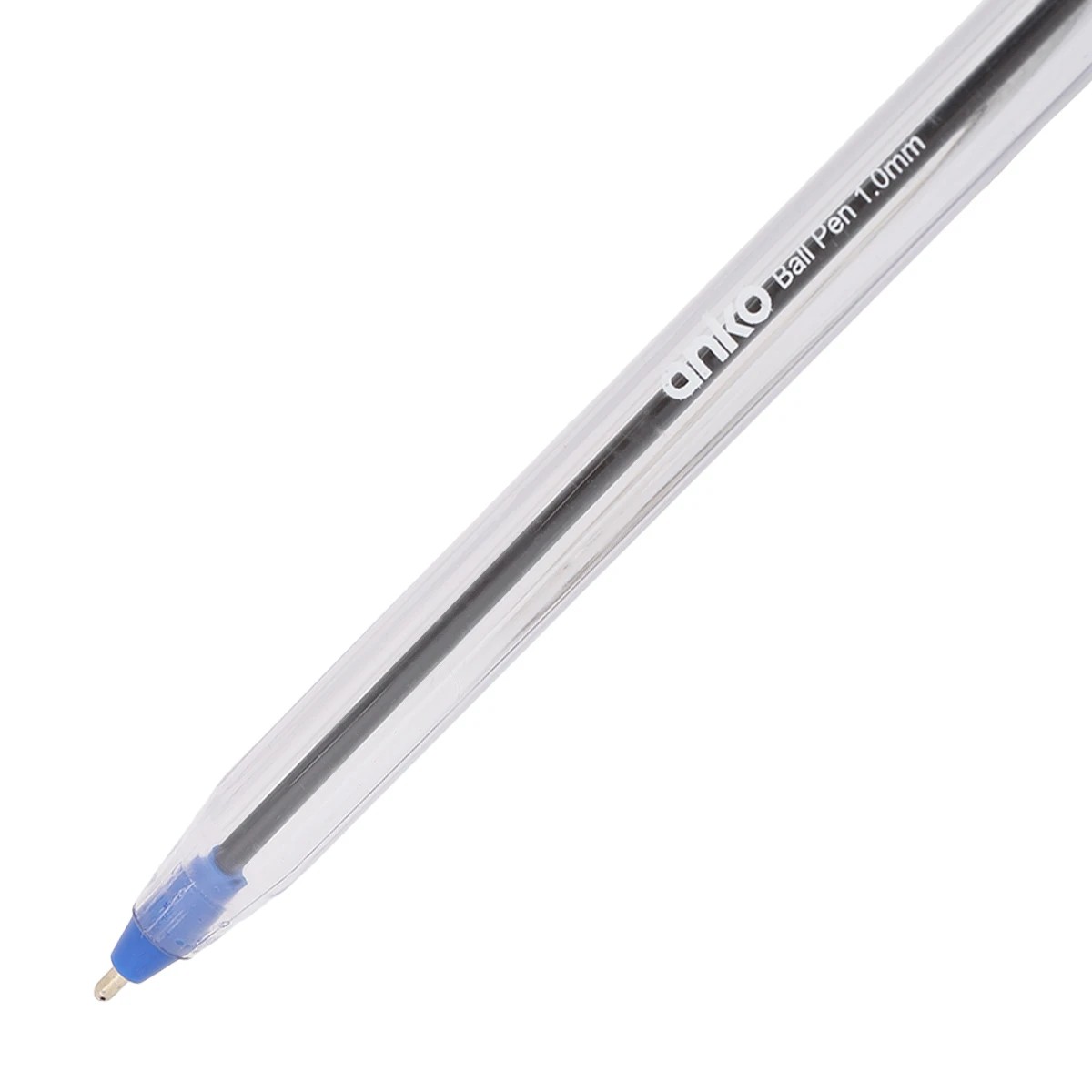 4 10 Pack Assorted Colours Ballpoint Pens, 4 of 4