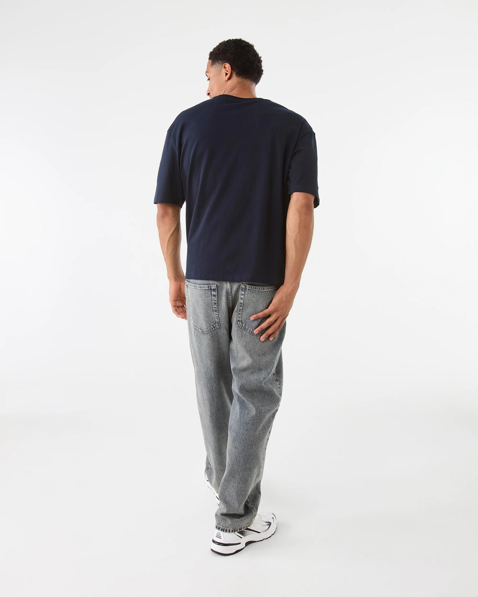 3 Boxy Core T-Shirt Sky Cptn, 3 of 5