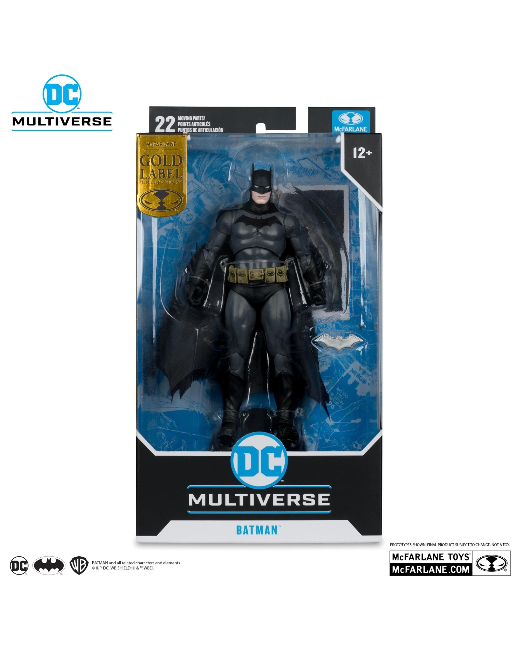 7 DC Multiverse Gold Label Batman Year One Part Four Batman 7 inch Figure, 7 of 9