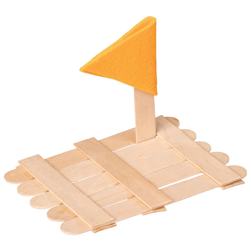 3 Kadink Jumbo Natural Craft Sticks 200 Pack, 3 of 3