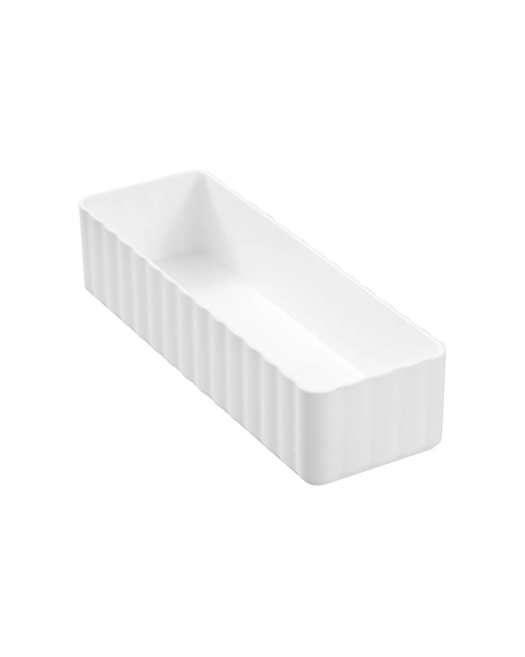 6 Boxsweden 12pc Rippled Stacking Tray Organiser Storage 22.5x7.5x5cm - Multi, 6 of 7