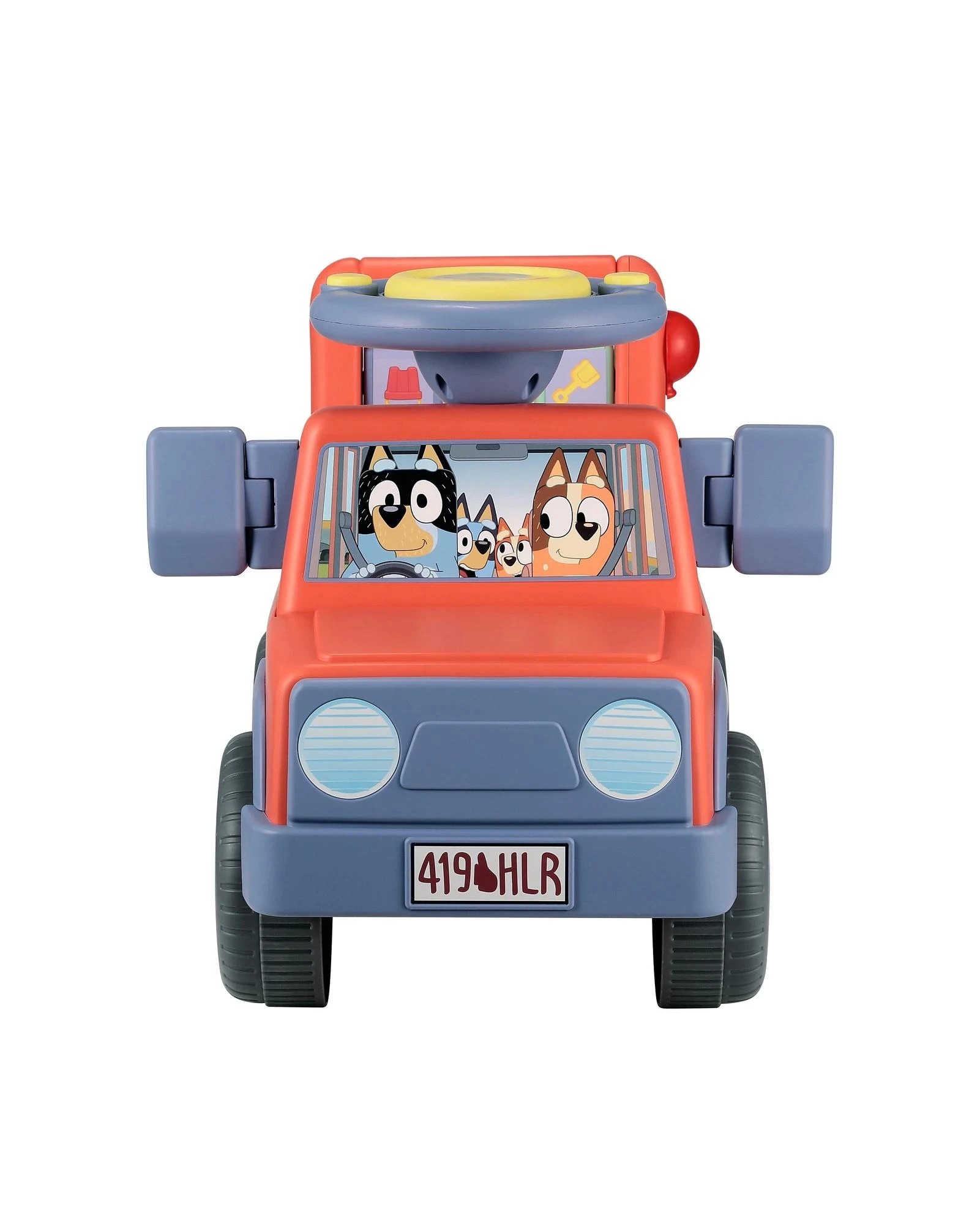 7 Bluey Foot-to-Floor Ride-On Toy - Red, 7 of 9