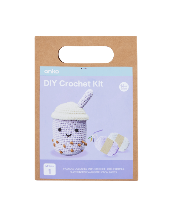 DIY Crochet Kit - Bubble Tea