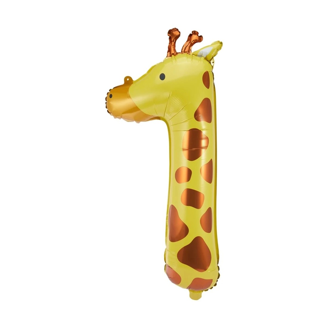 1 Giraffe Number 1 Foil Balloon, 1 of 4