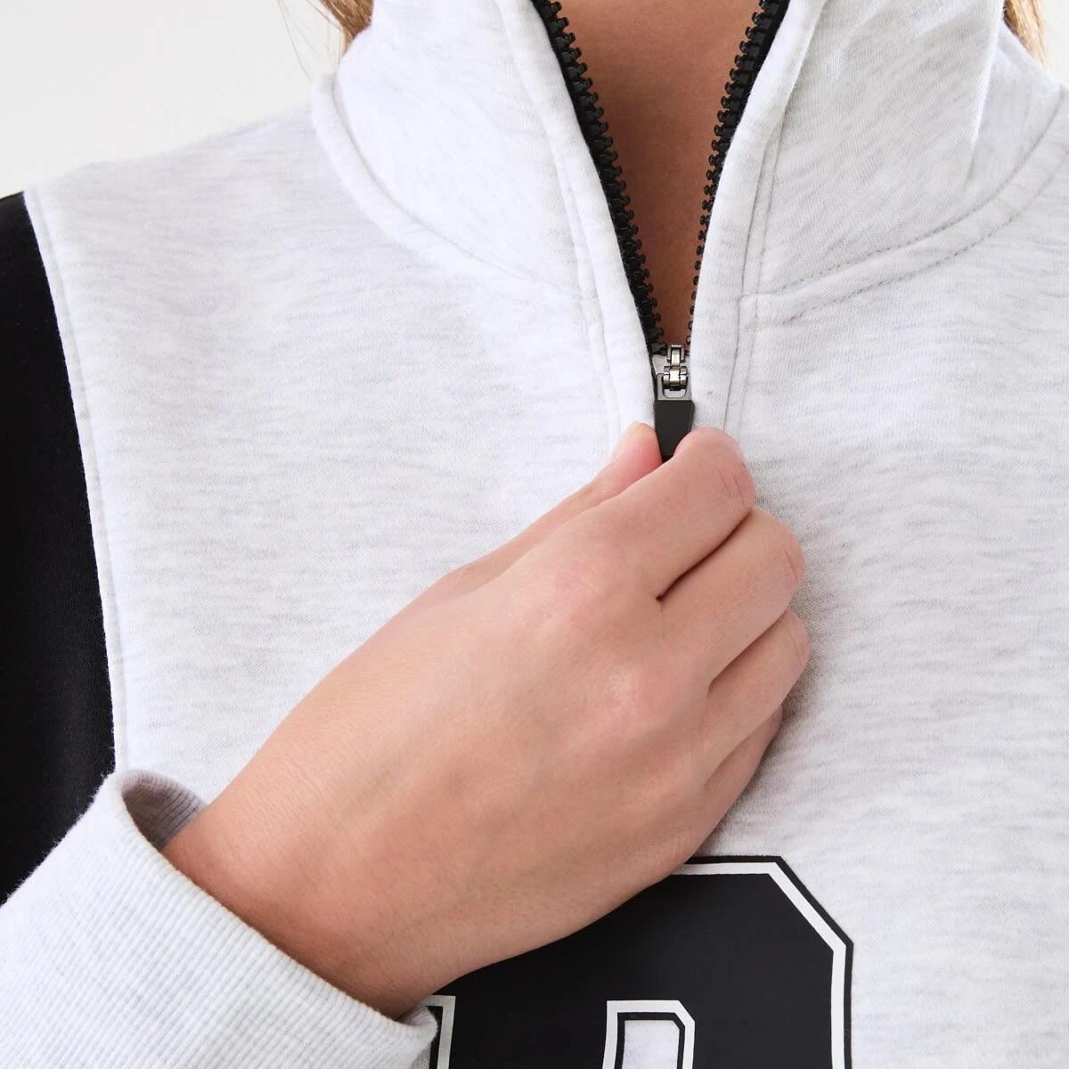 5 Official NBA Adult Lounge Quarter Zip Top Bulls 7c3x, 5 of 6