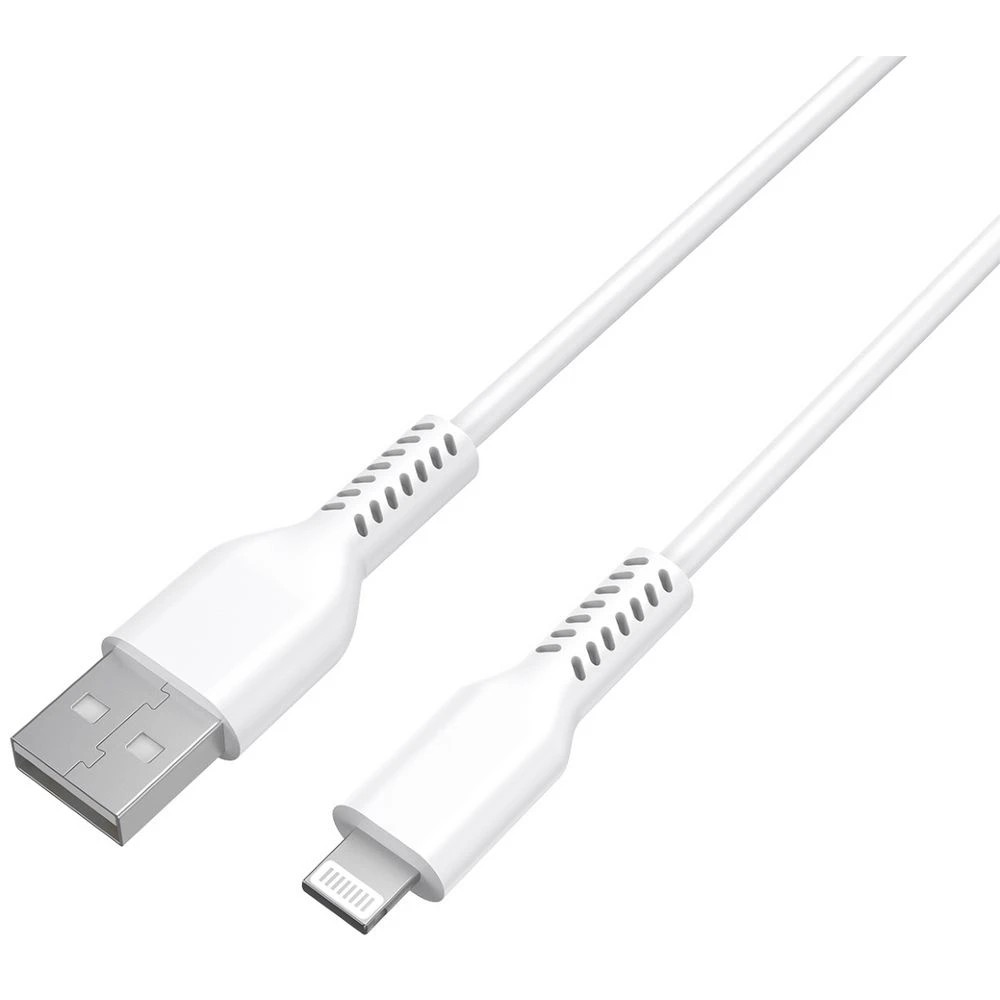 1 Keji USB-A to Lightning Cable 1m White, 1 of 6