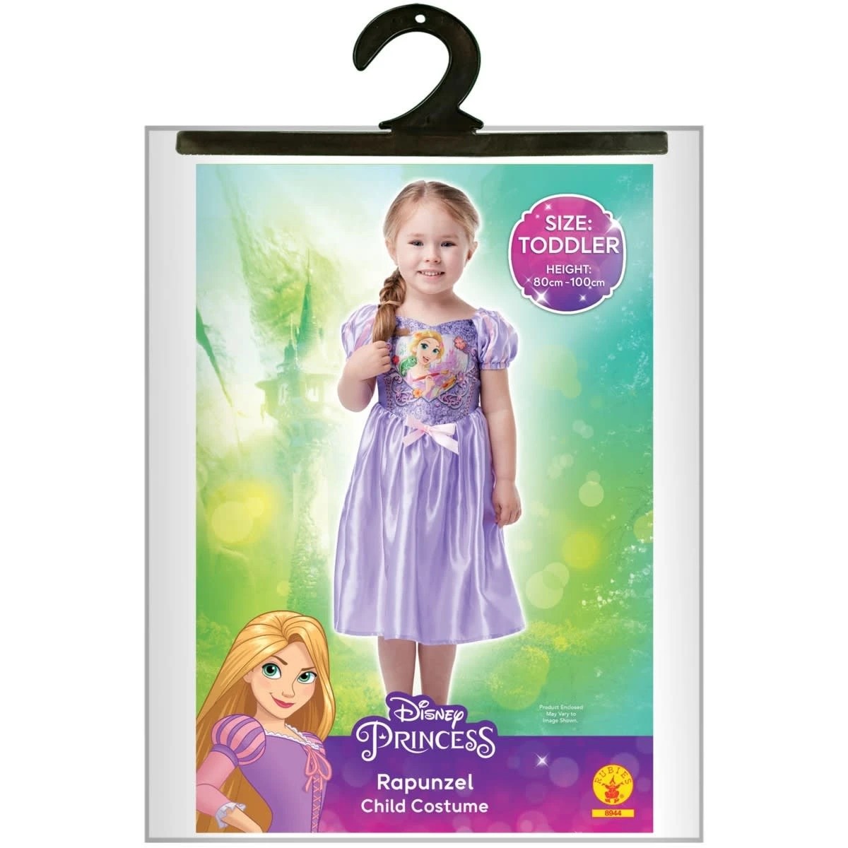 4 Rapunzel Costume - Ages 2-3, 4 of 4