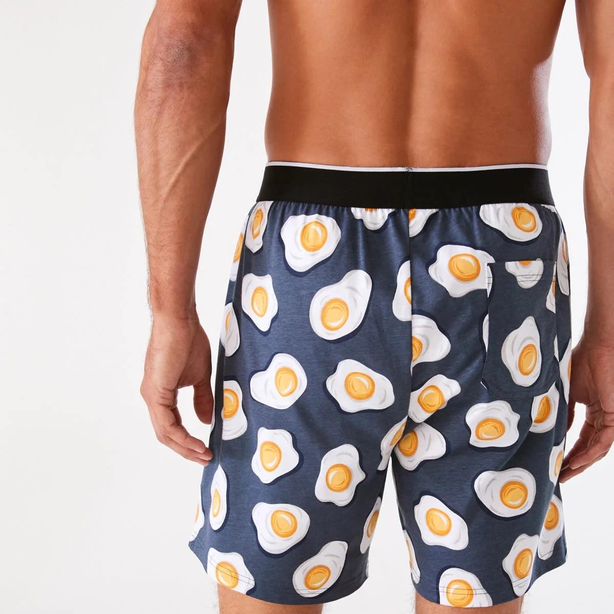 3 Knit Print Shorts Eggs Slice, 3 of 6