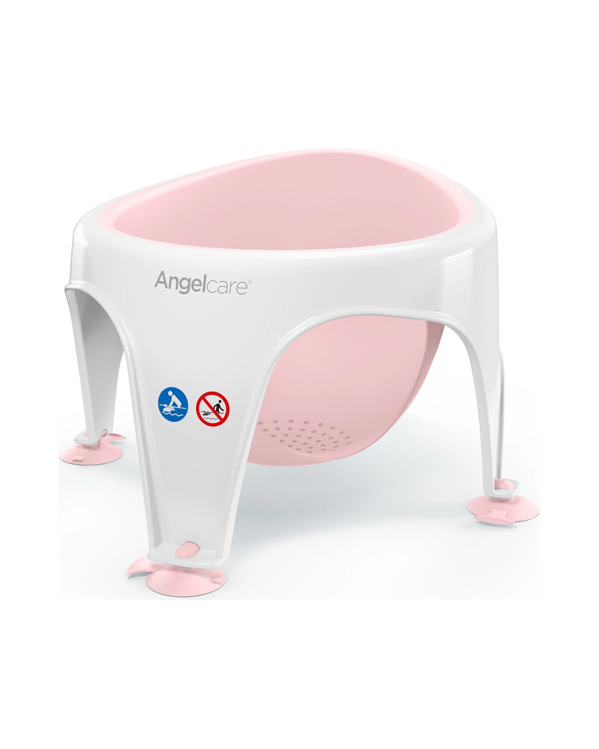 1 Angelcare Ac587 Baby Bath Soft Touch Ring Seat - Pink, 1 of 5