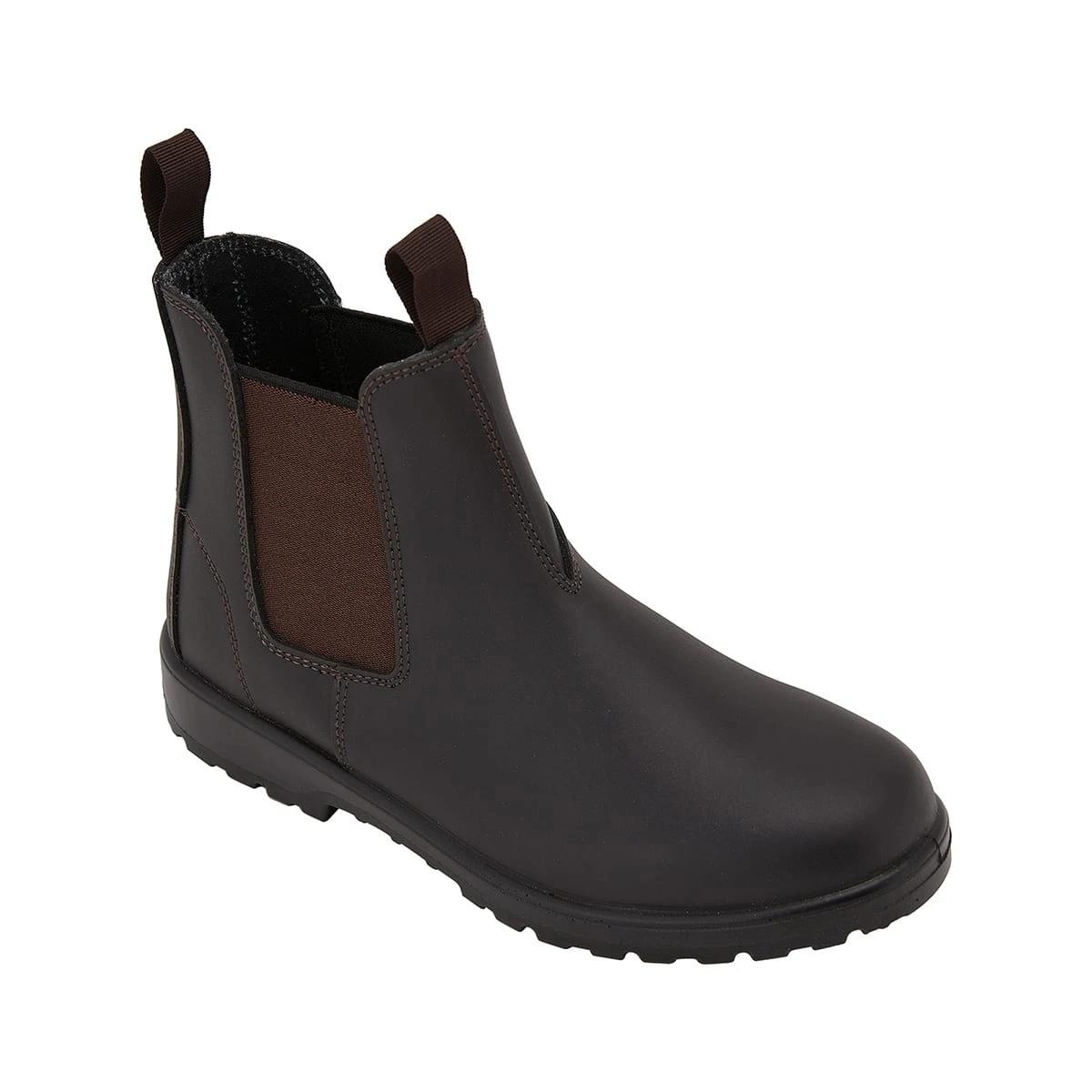 1 Slip On Utility Chelsea Boots RICH BROWN, 1 of 5