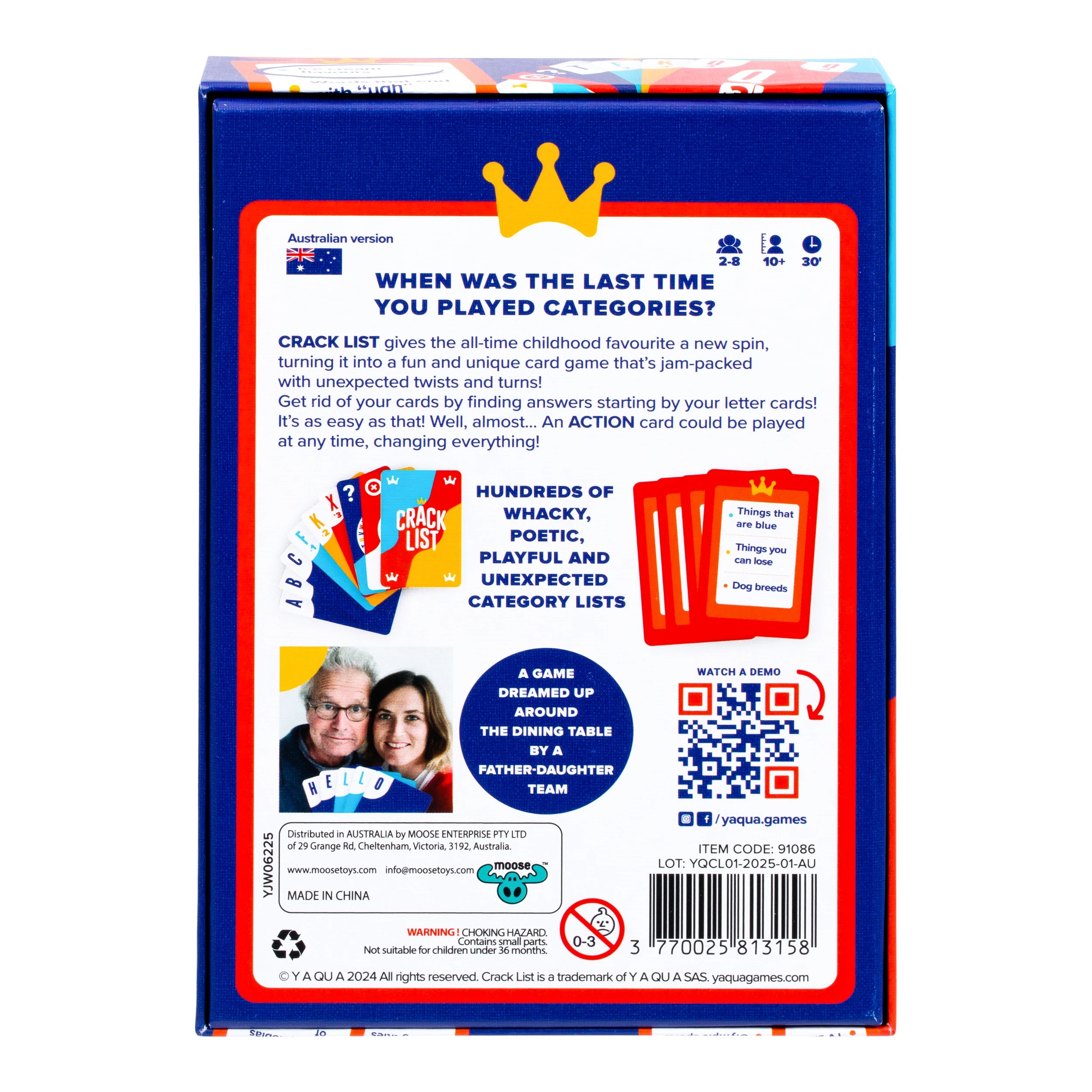 10 Crack List Game, 10 of 10