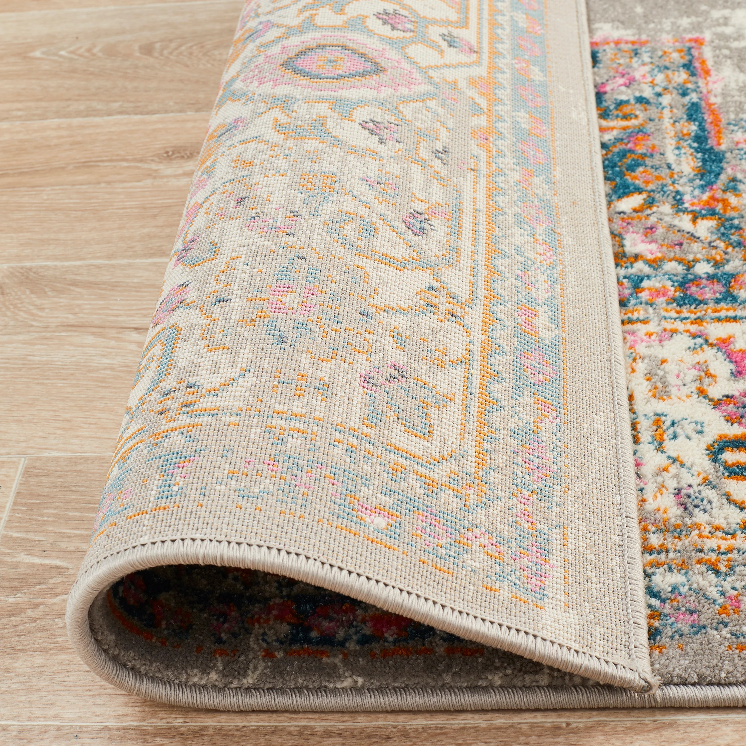 7 Common Ground Rugs Atlas 211 230x160cm - Medium Floor Rug - Silver, 7 of 7