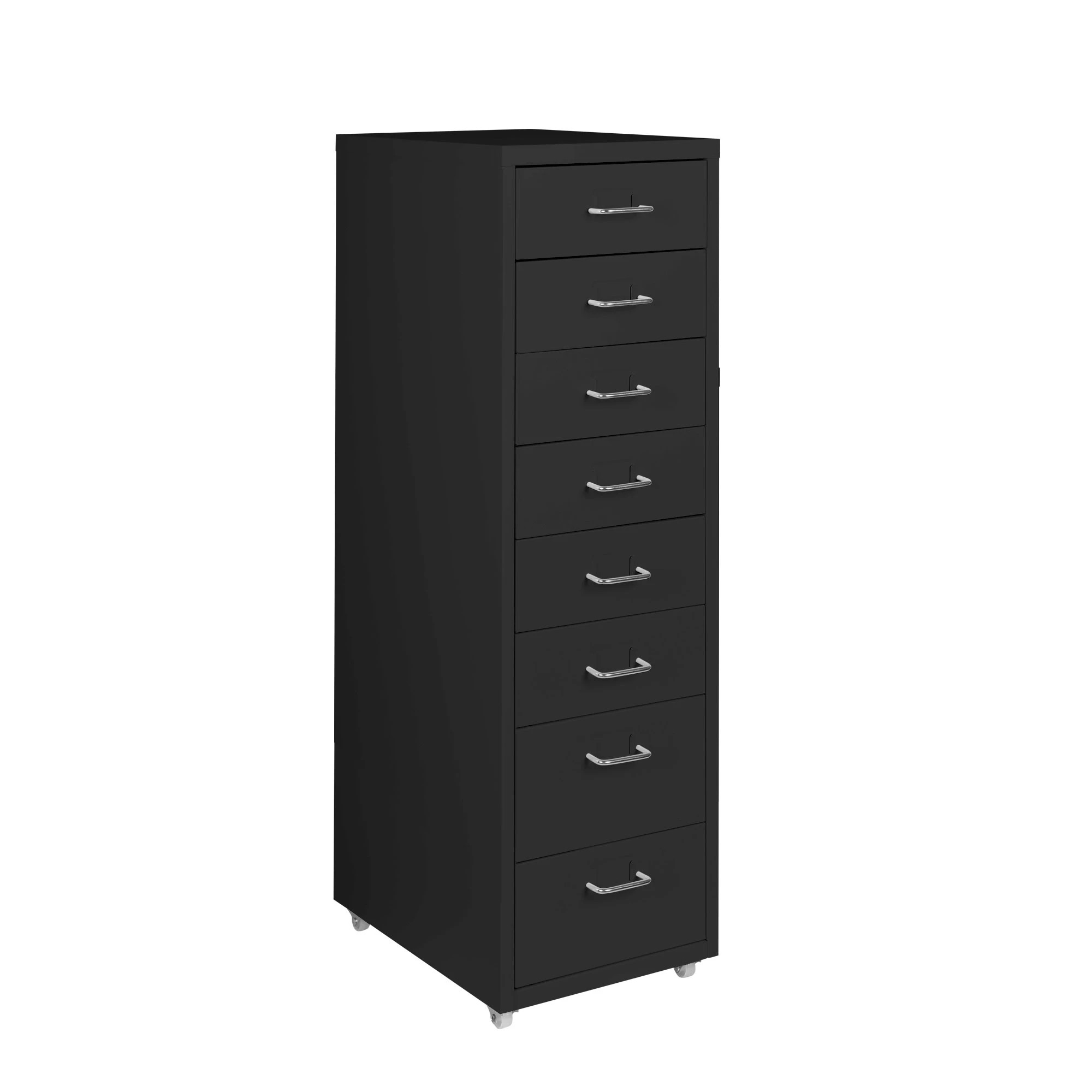 1 Levede 8 Drawer Office Cabinet - Black, 1 of 8