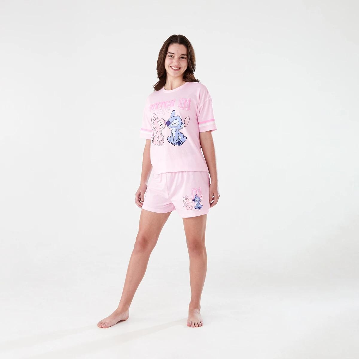 1 Disney Lilo & Stitch License Pyjama Set LILO AND STITCH, 1 of 8